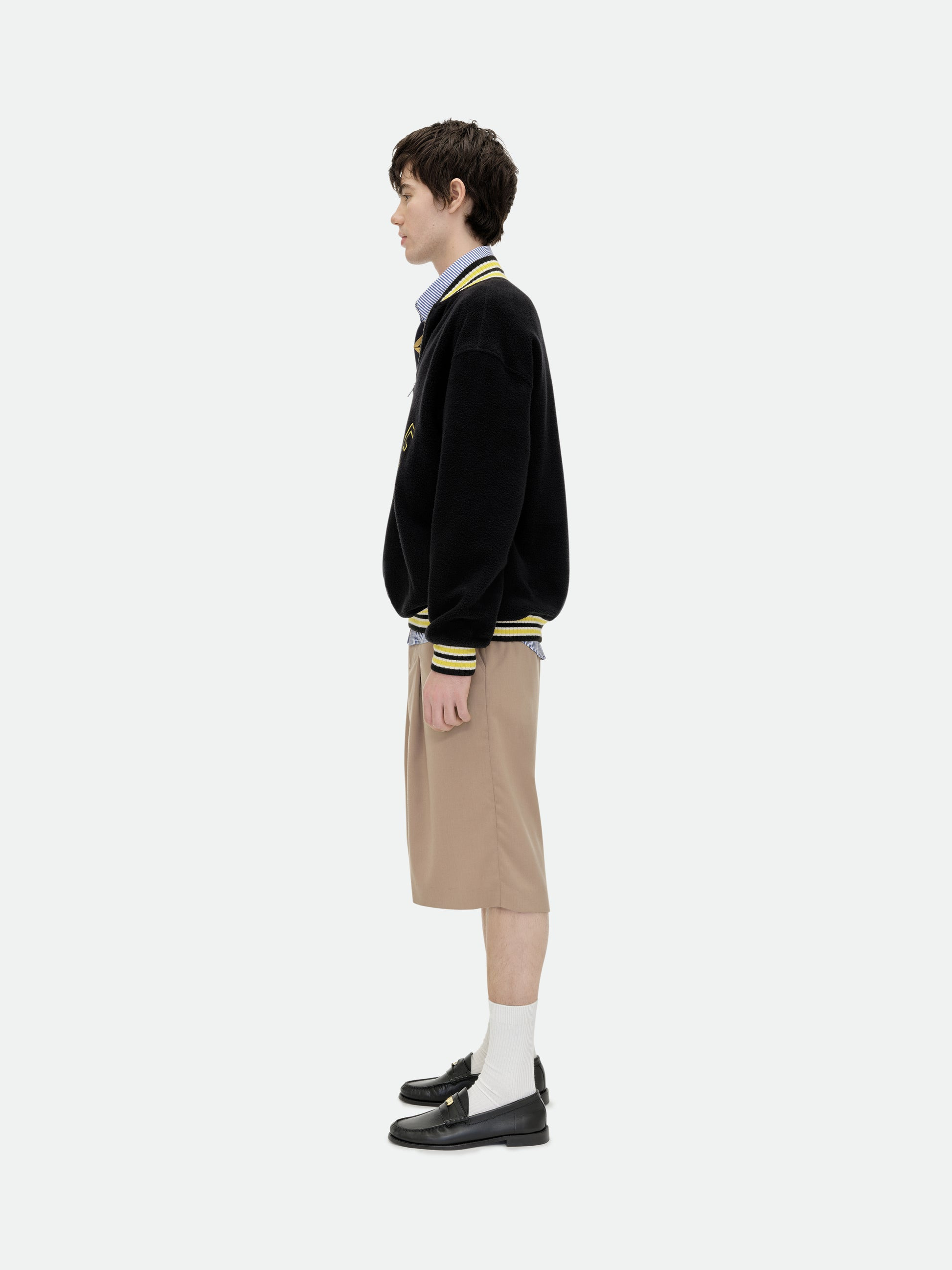 RHUDE QUARTER-ZIP VARSITY - 6