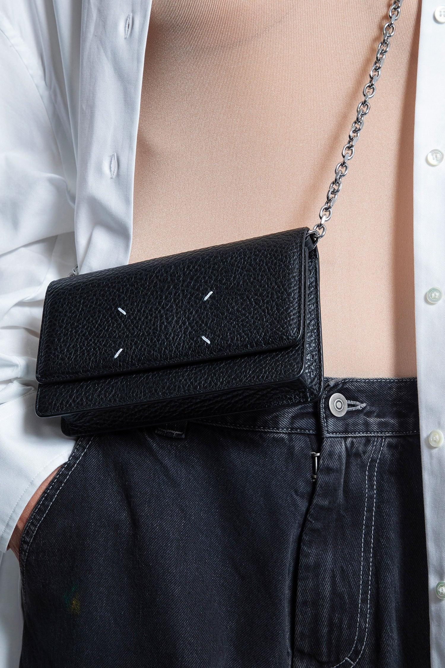 MAISON MARGIELA WOMAN BLACK WALLETS & CARDHOLDERS - 6