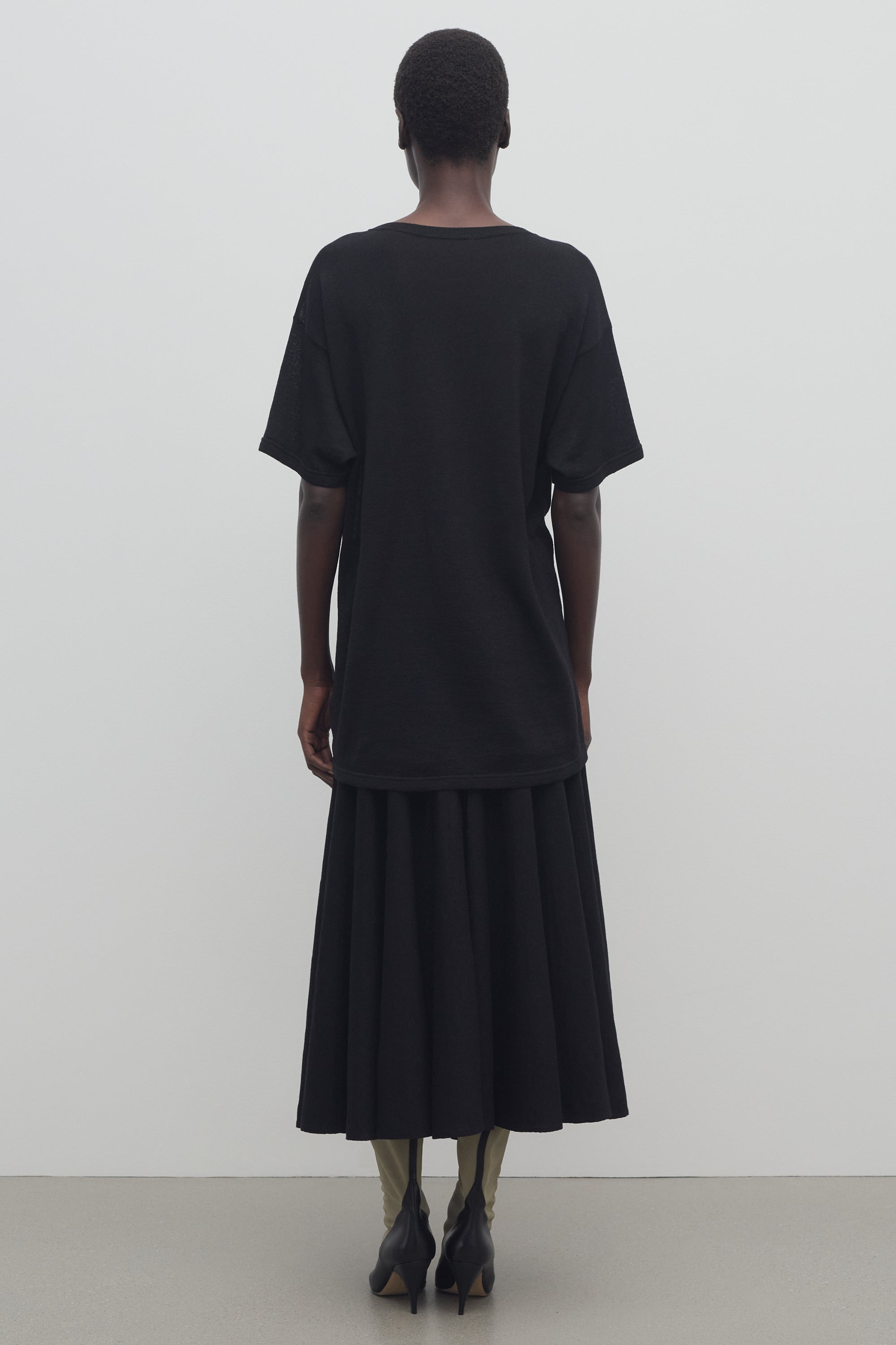 Jaliah Skirt in Cotton and Linen - 5