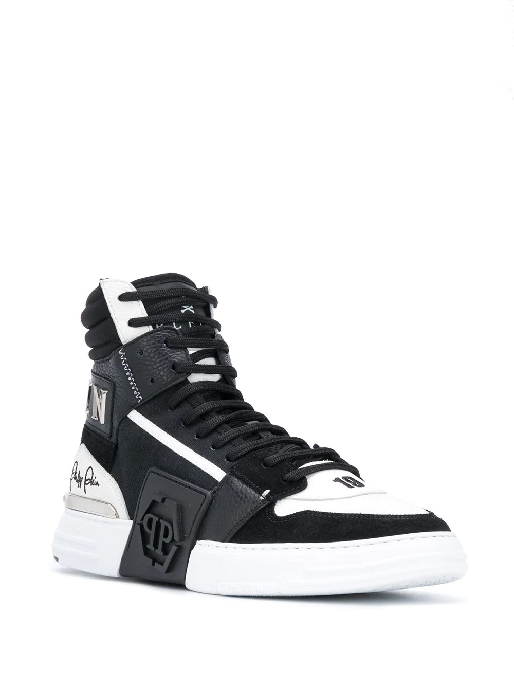 Phanton Kicks contrast panel high-top sneakers - 2