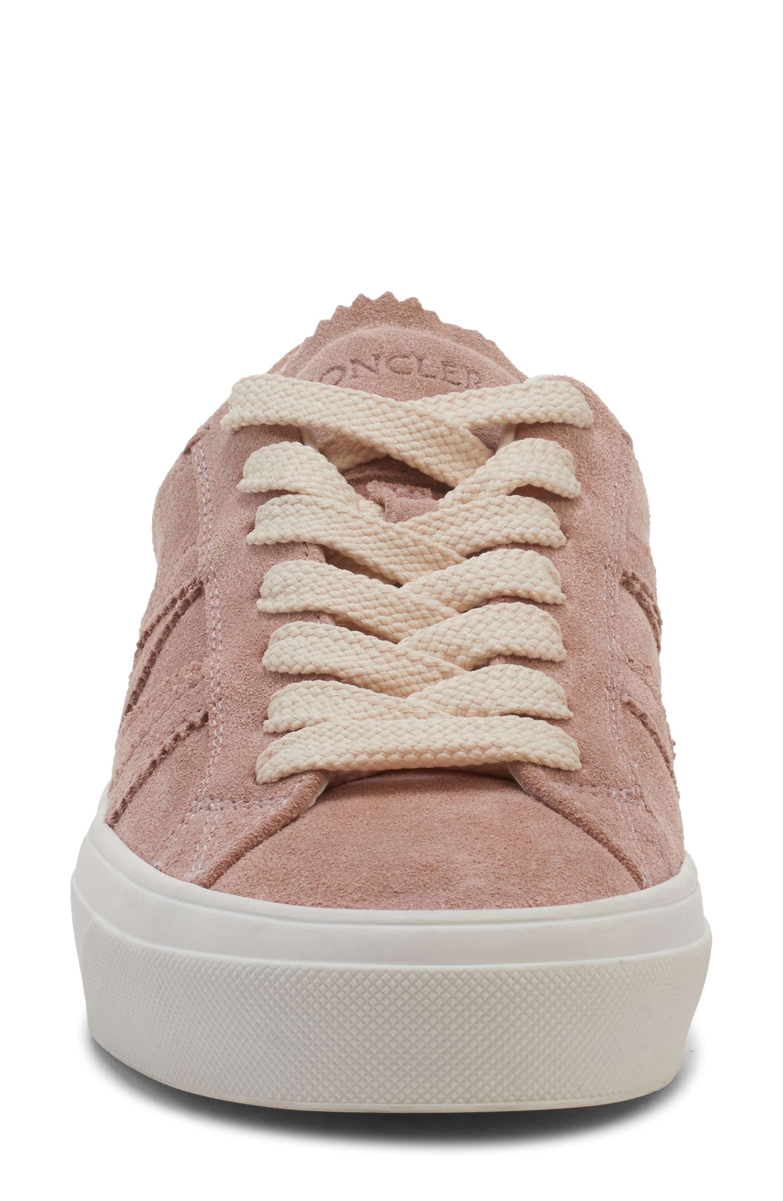 Moncler Monaco 2 Low Top Sneaker in Rose Dust at Nordstrom - 4