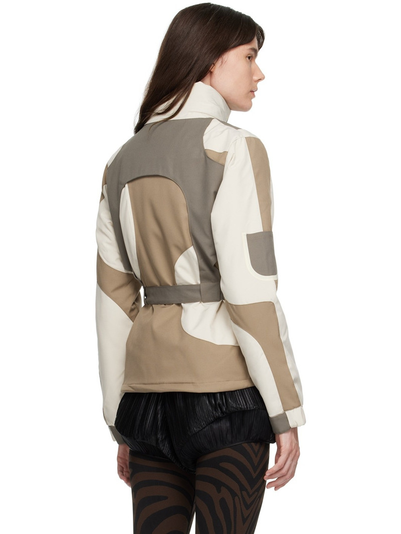 SSENSE Exclusive Beige & Gray Jacket 3