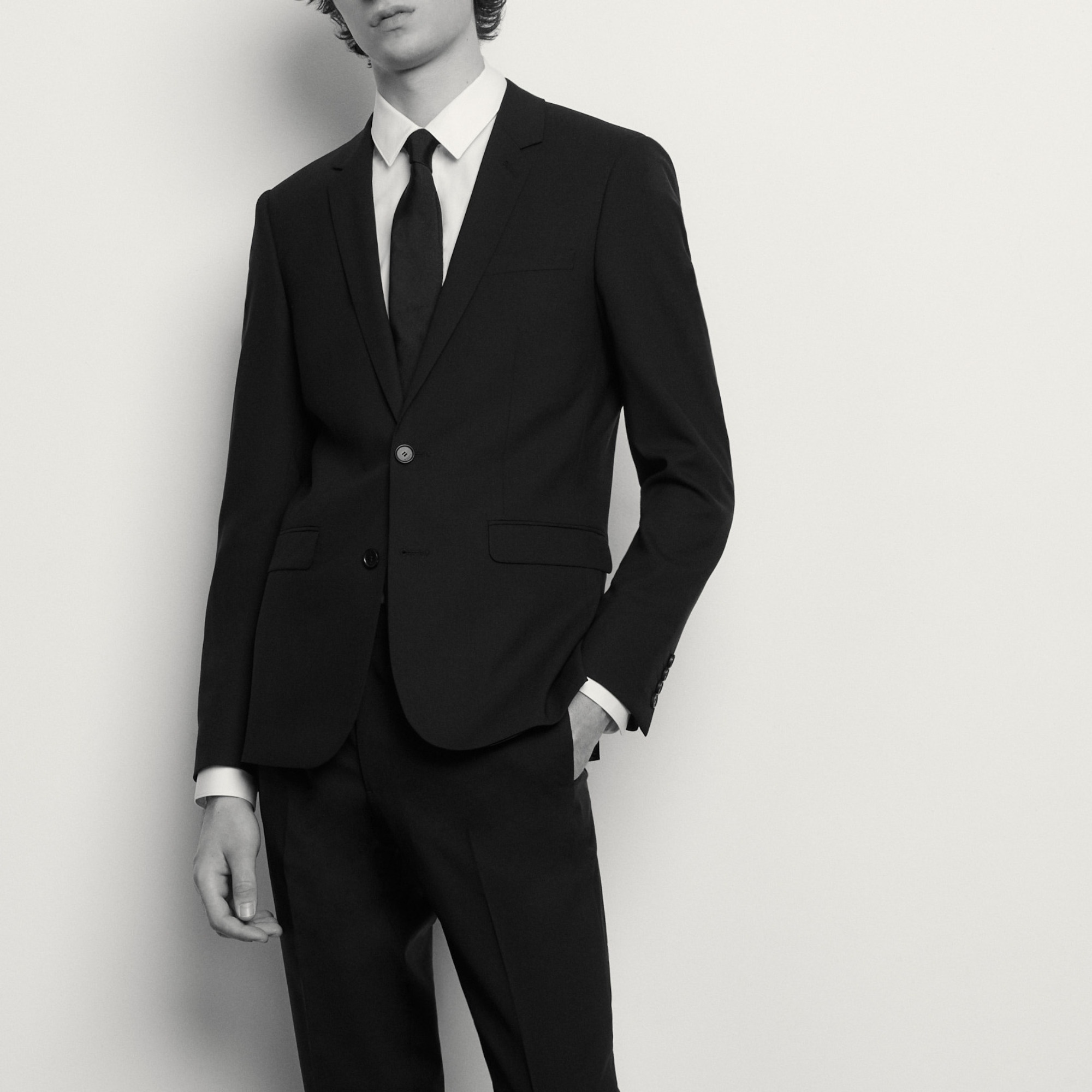 Classic wool suit jacket - 2