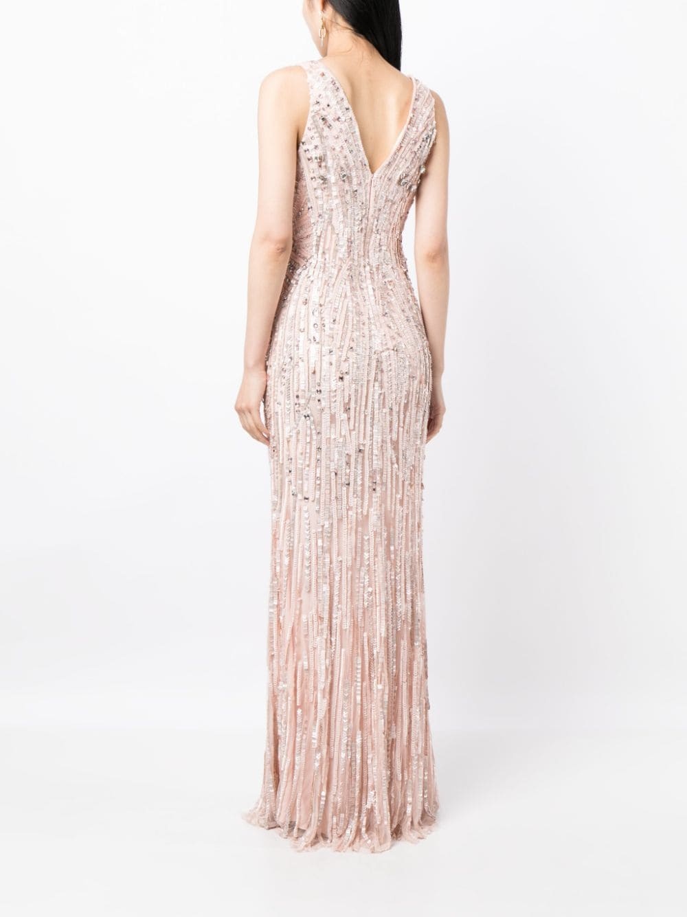 Raquel crystal-embellished gown - 3
