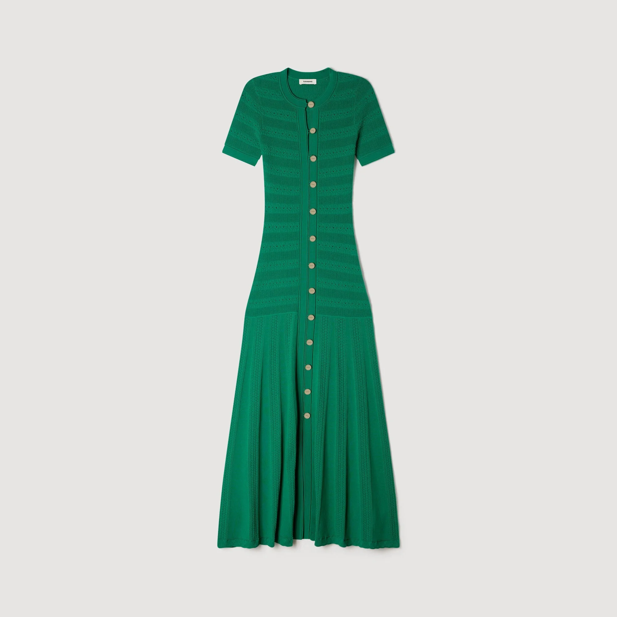 KNIT MAXI DRESS - 1