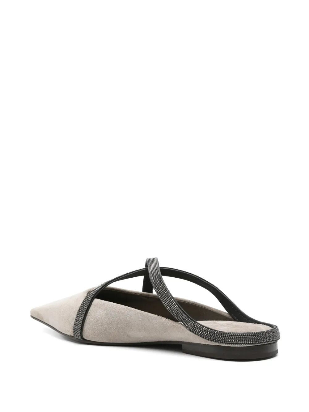 Brunello Cucinelli Women Flat Square Pointed Ballet - 3