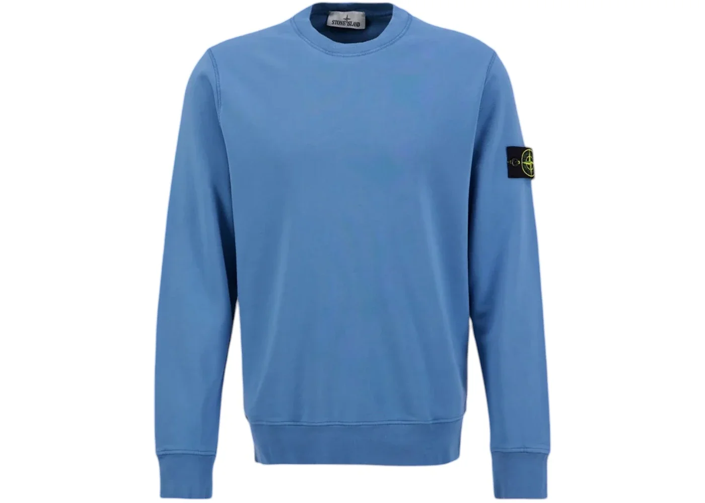 Stone Island Felpa Crewneck Blue - 1