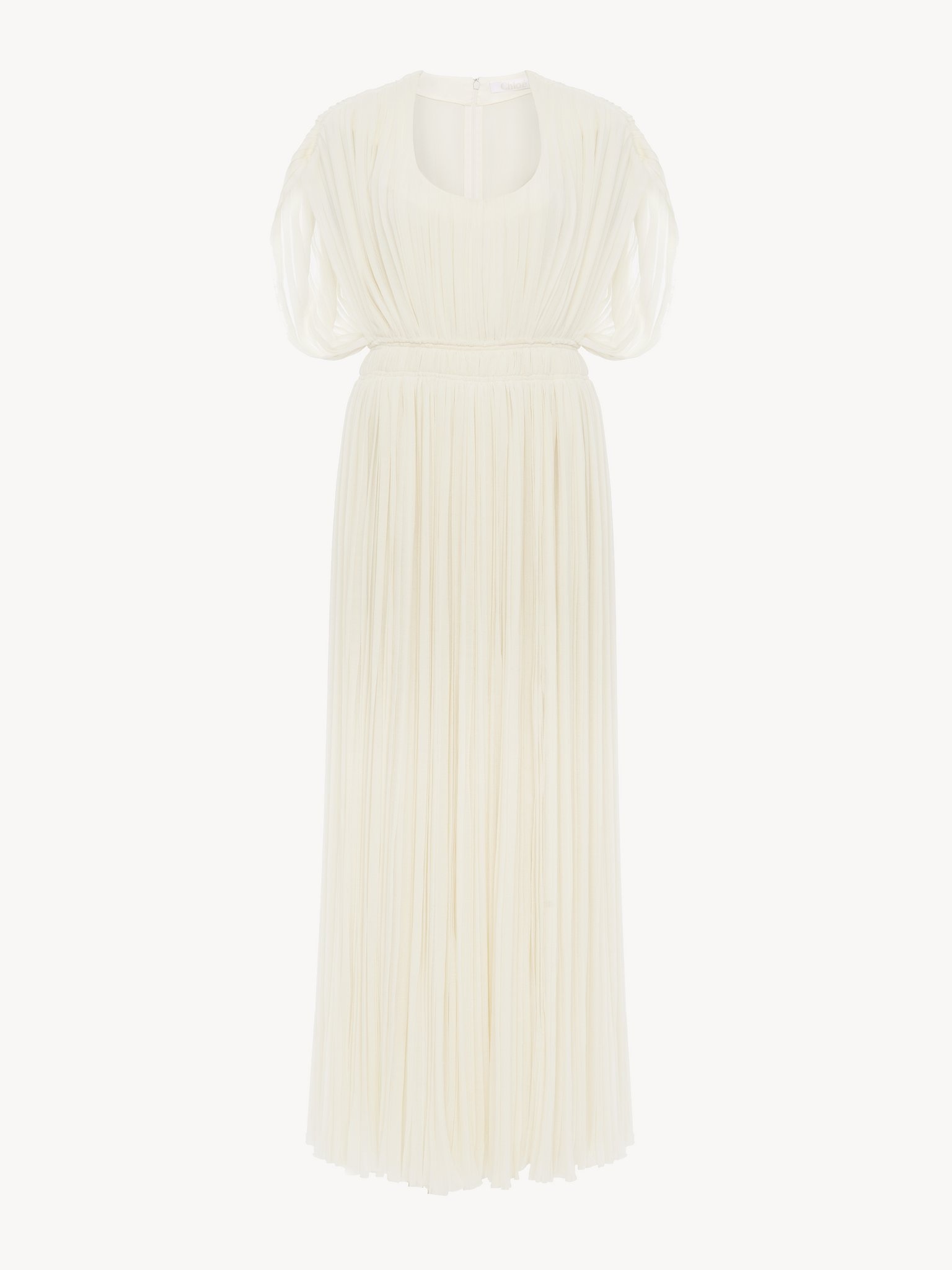 PLEATED LONG DRESS - 2