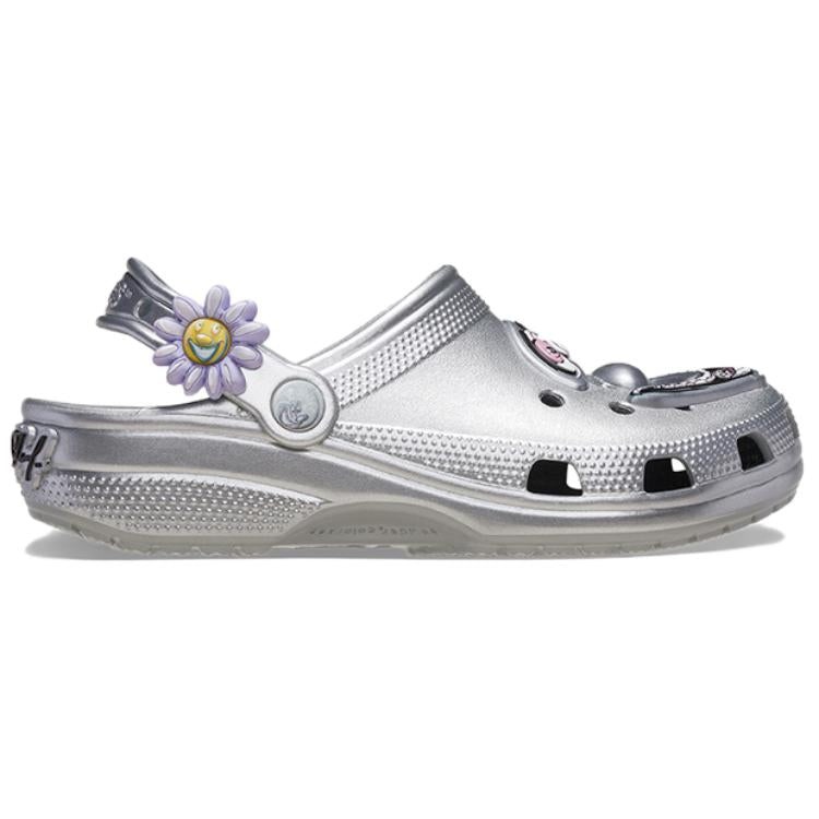 Crocs x Kenny Scharf Classic Clog 'Silver' 209487-040 - 2