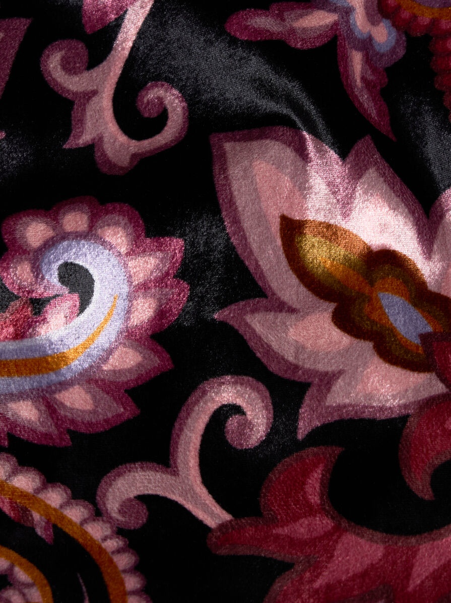 Etro VELVET JACKET WITH PRINT | REVERSIBLE