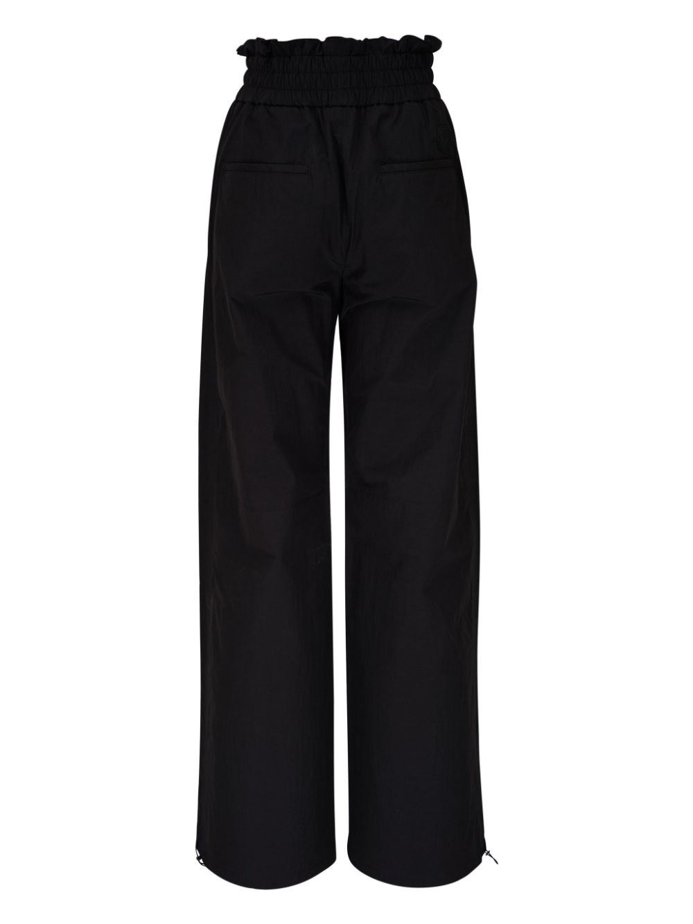 high-rise wide-leg trousers - 2