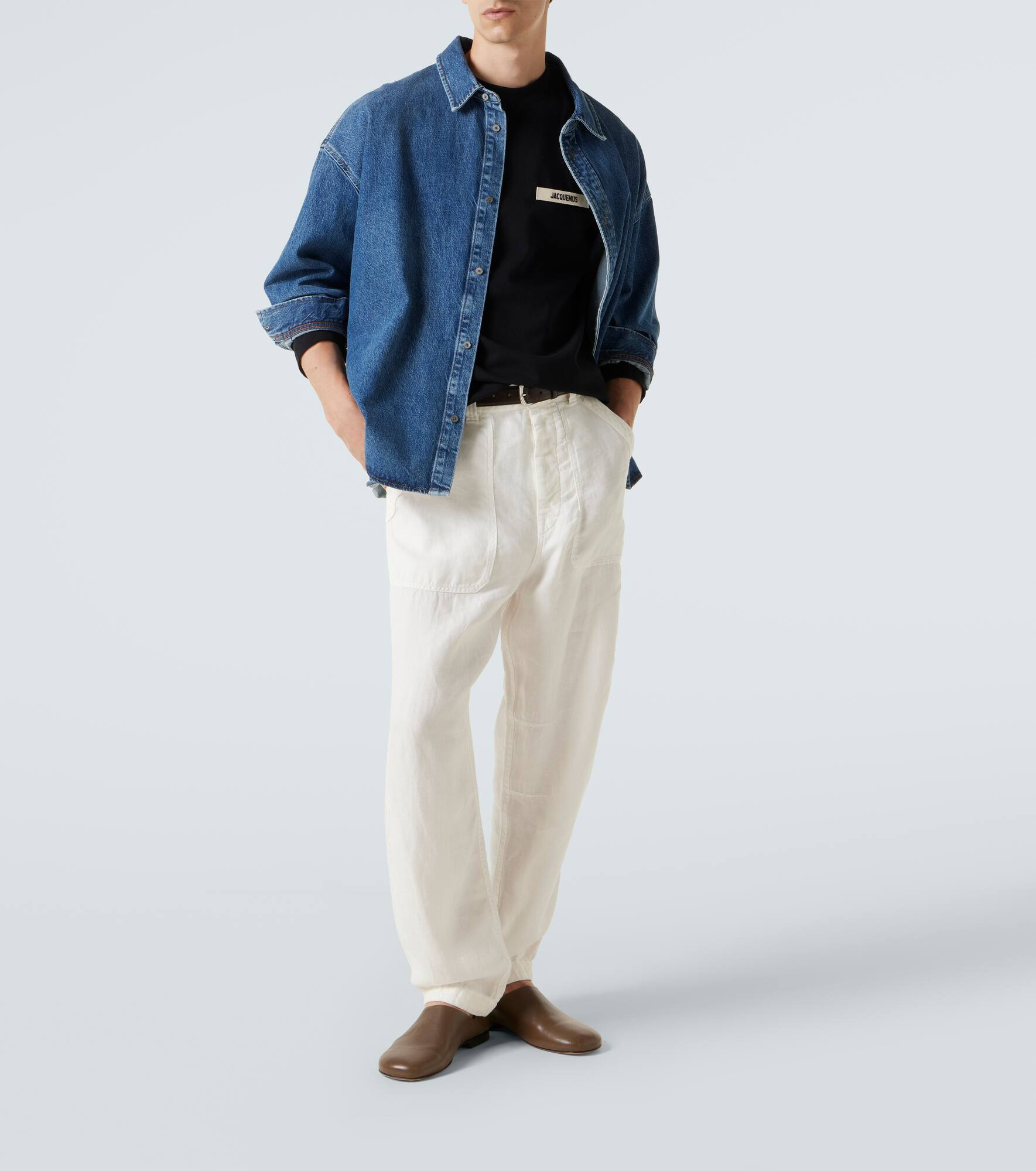 Gros Grain cotton fleece T-shirt - 2