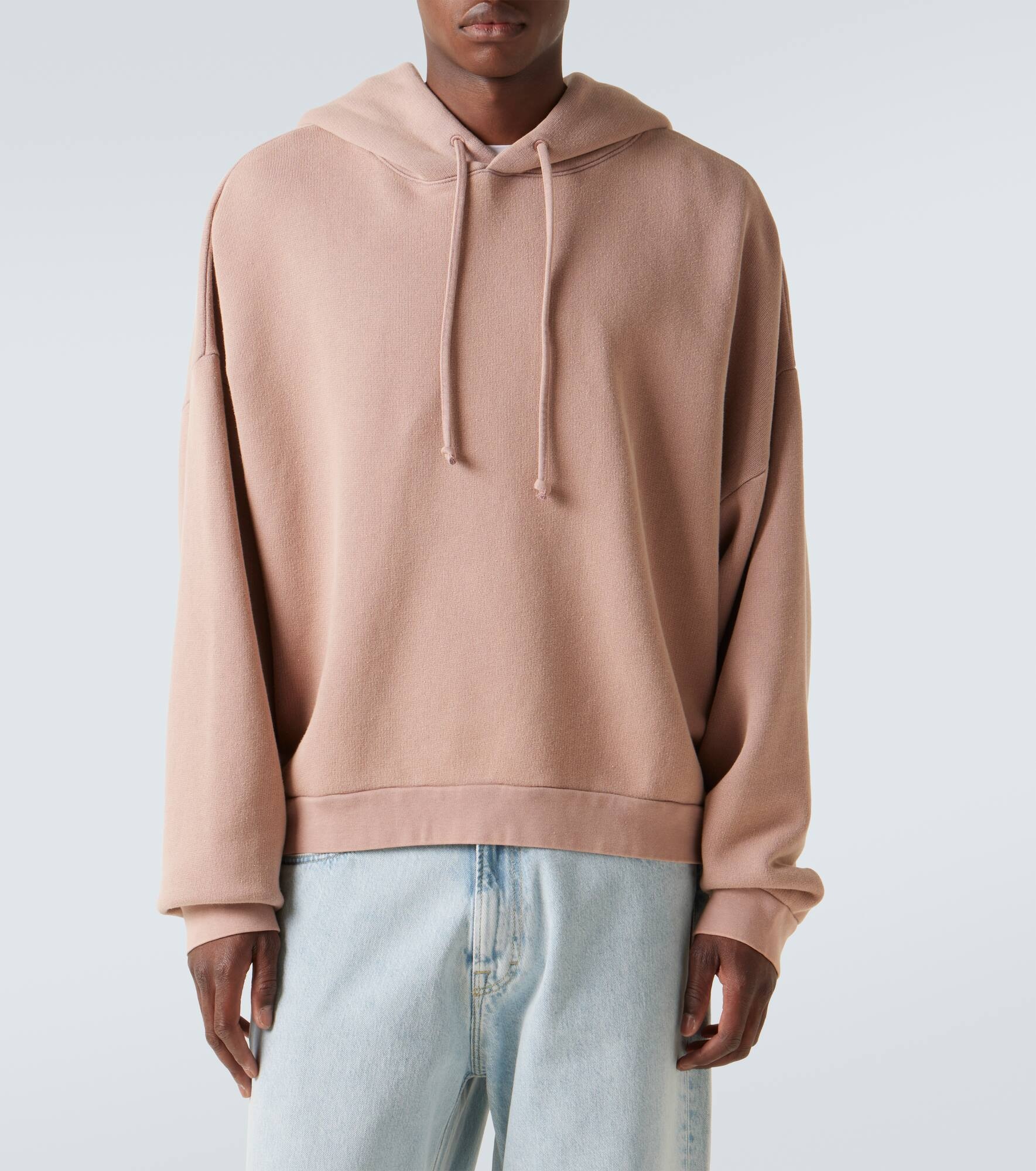 Logo cotton hoodie - 3
