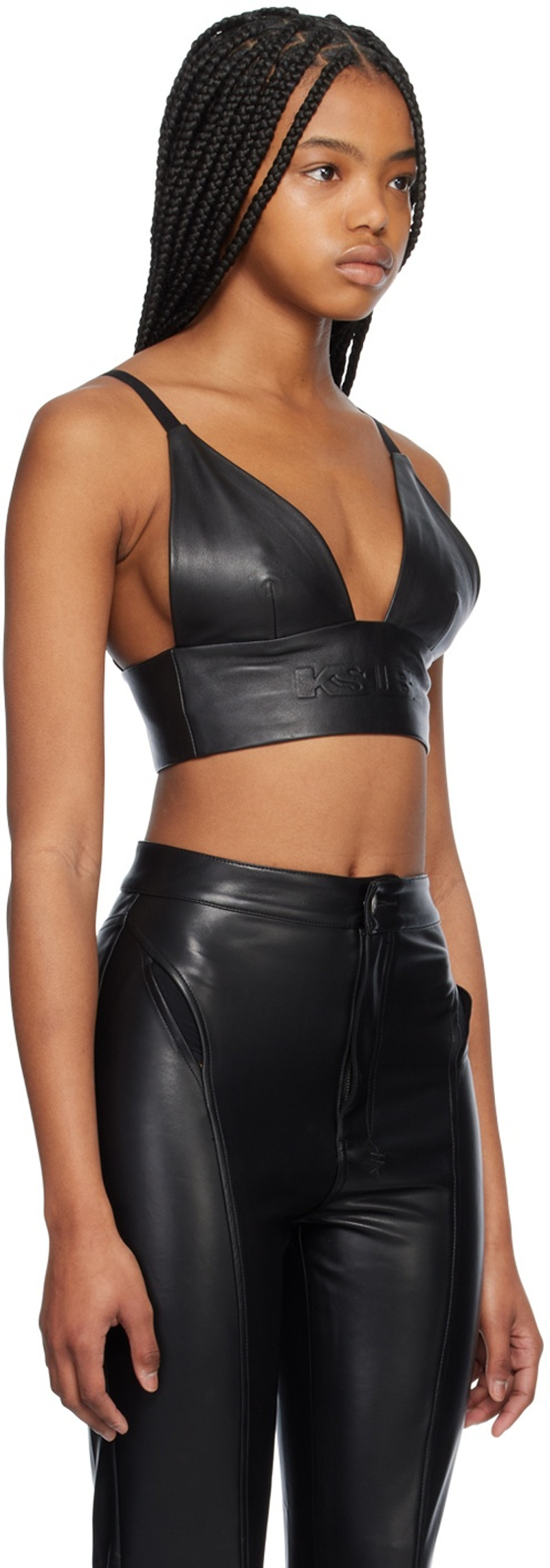 Ksubi Black Apex Tank Top outlook