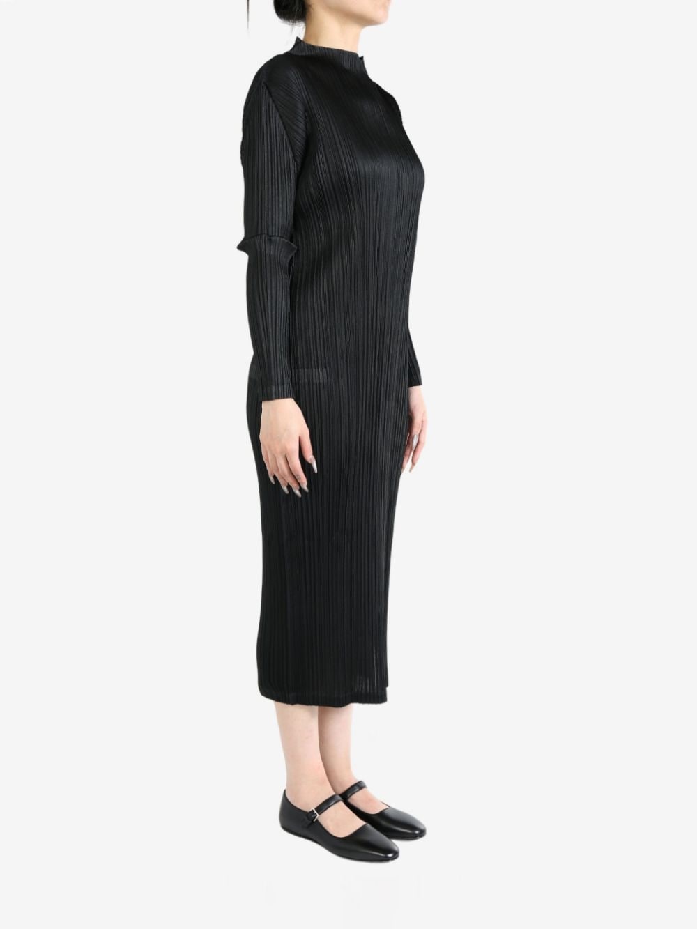 pleated midi dress - 2