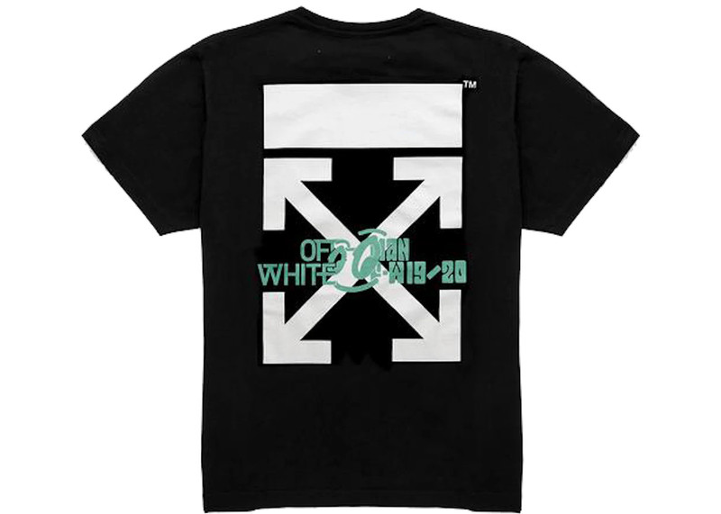 Off-White OFF-WHITE Waterfall T-Shirt Black/Multicolor outlook