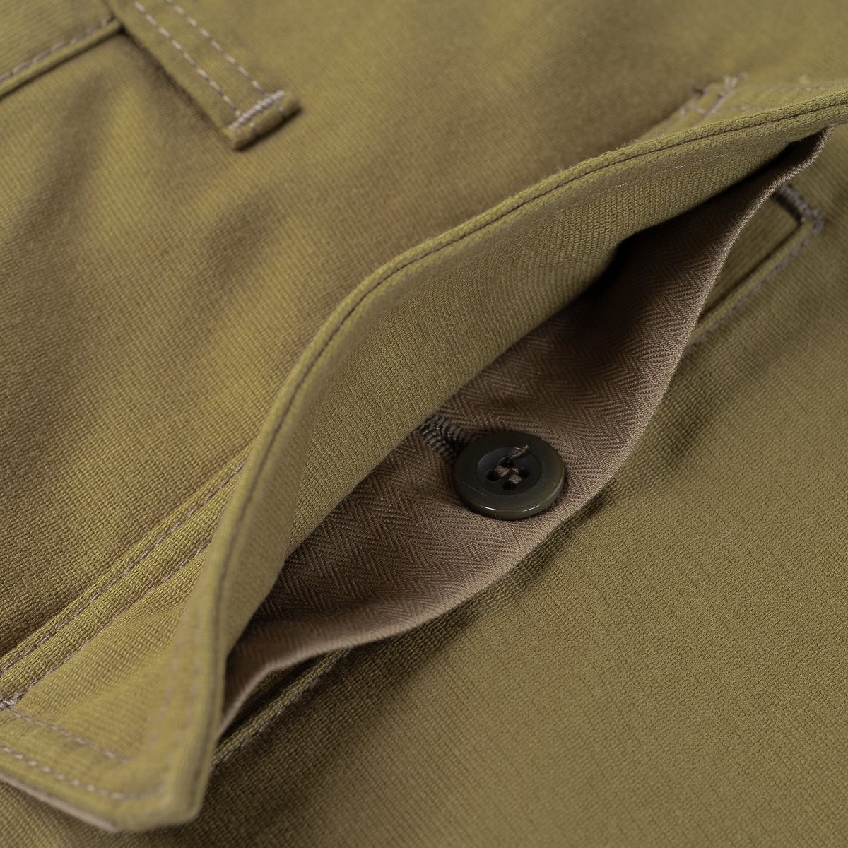 IH-738-KHA Whipcord Cargo Pants - Khaki - 11