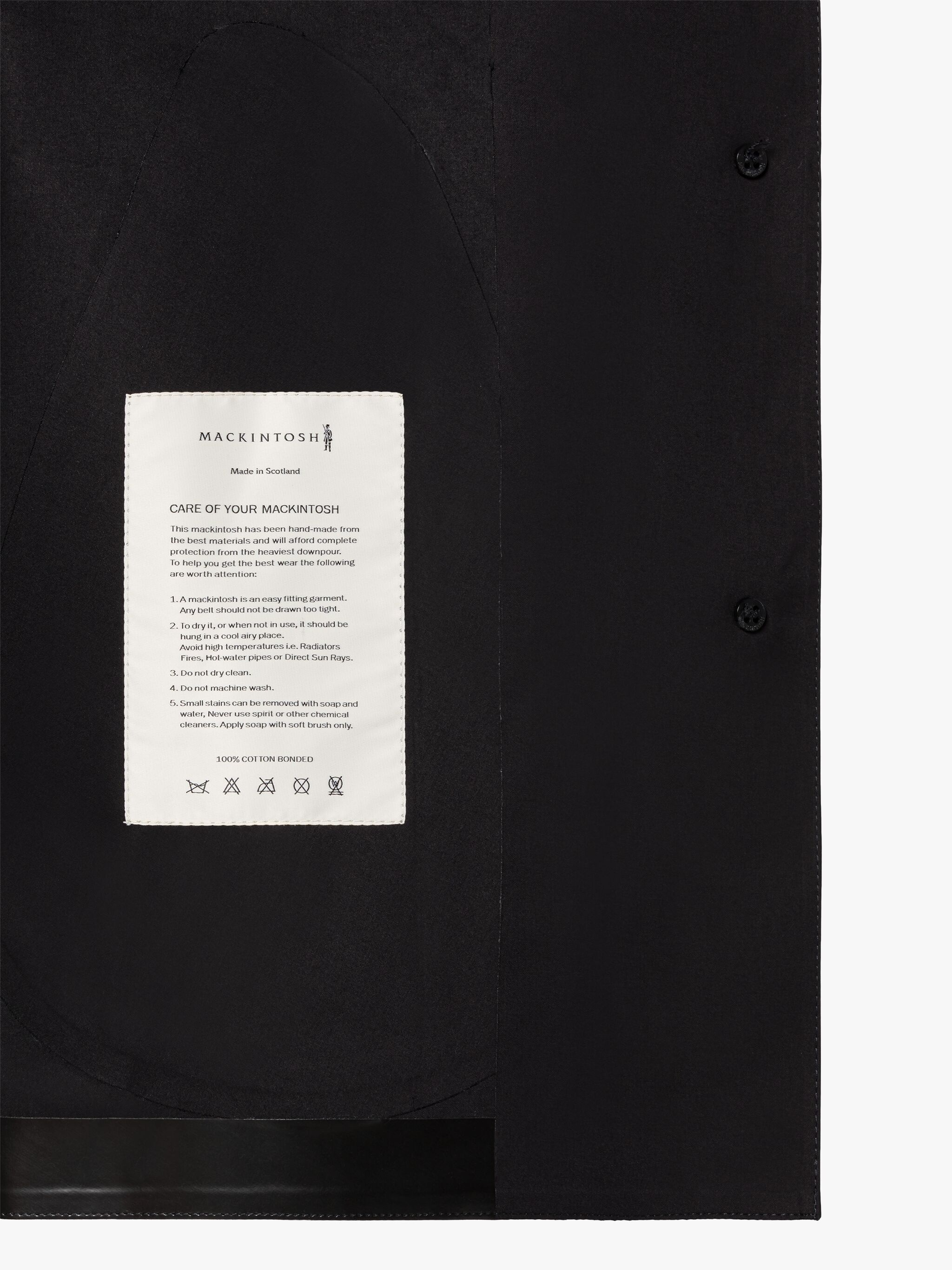 CECILIE BAHNSEN DALLAS BLACK BONDED COTTON JACKET - 6