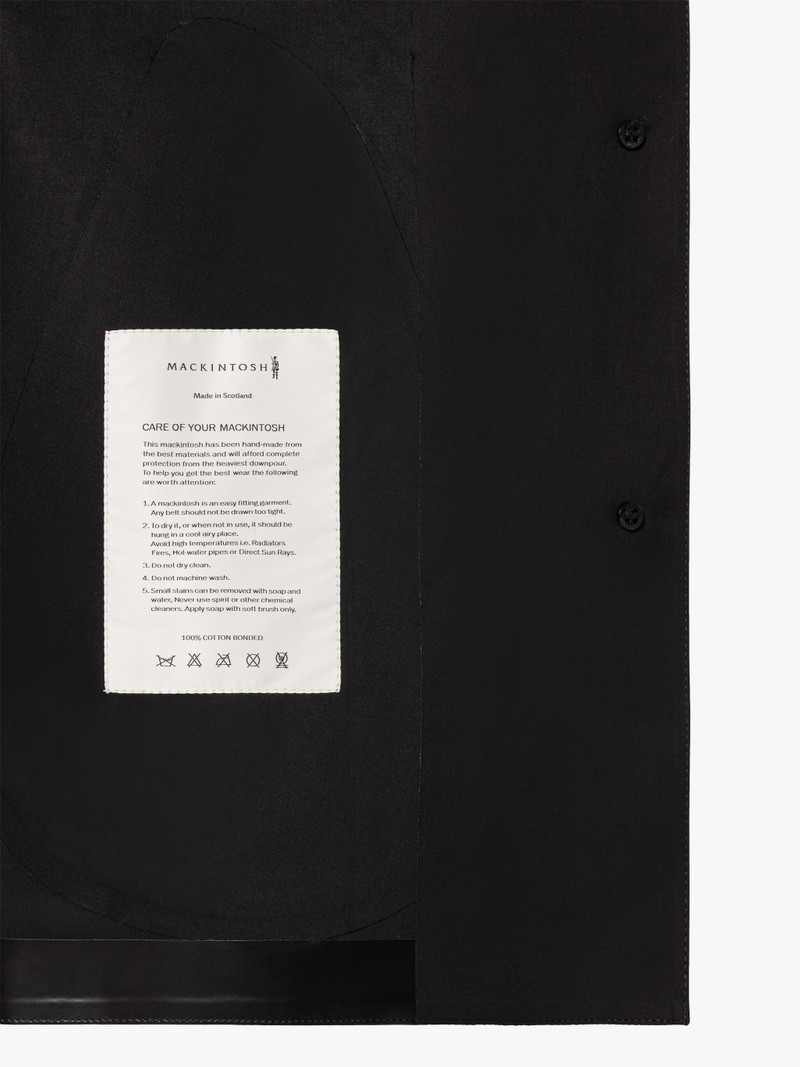 CECILIE BAHNSEN DALLAS BLACK BONDED COTTON JACKET 6