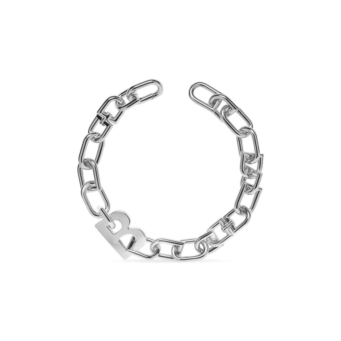 b chain xxl necklace - 2
