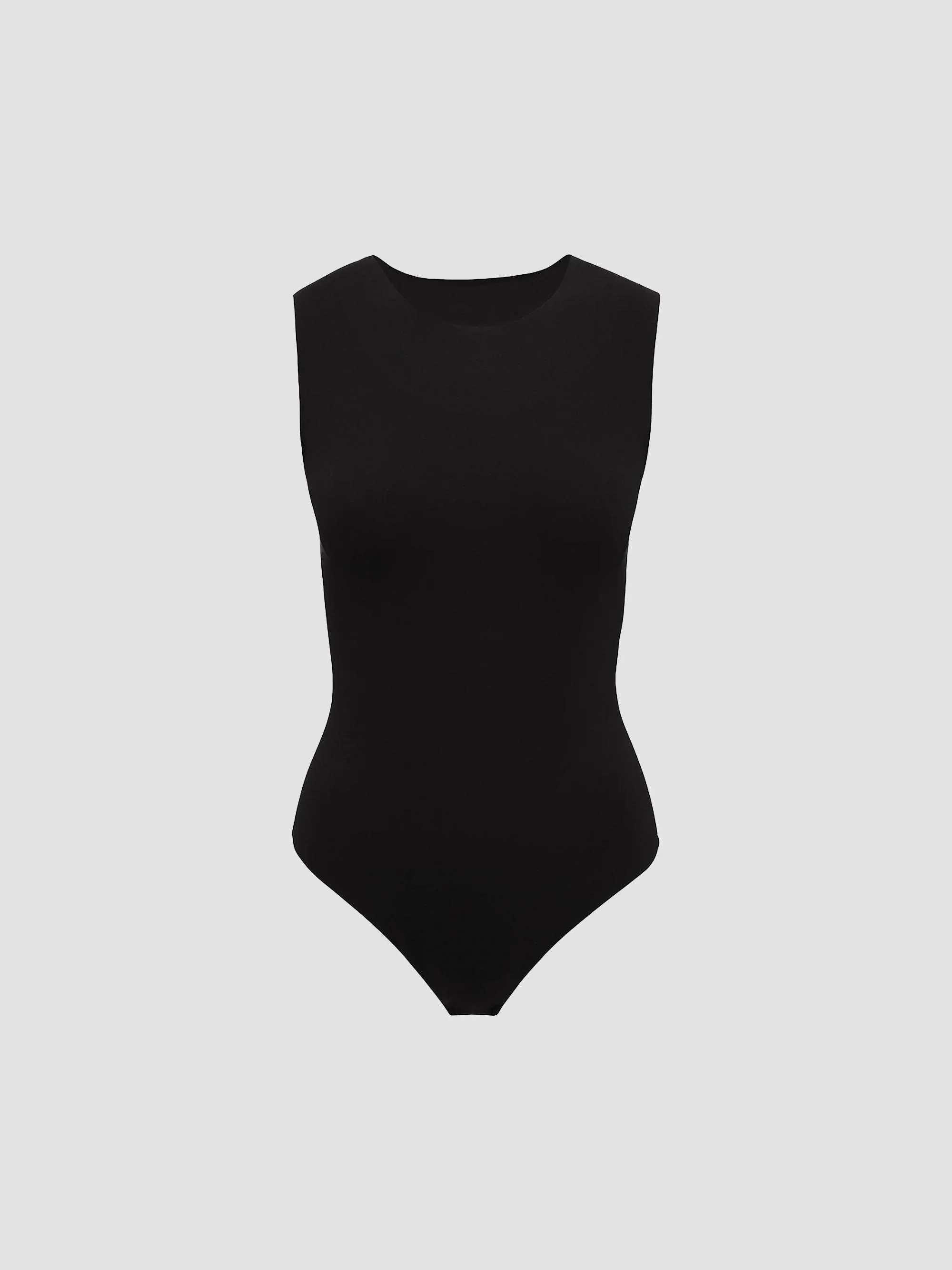 Women's Signature Crewneck Bodysuit - Black - 1