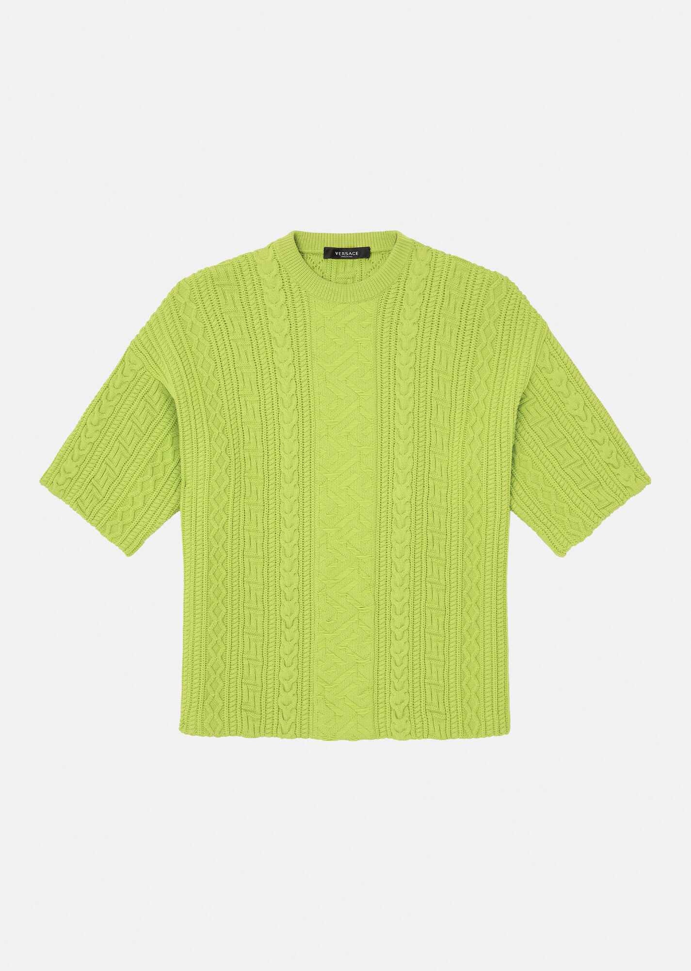 Greca Knitted Shirt - 1