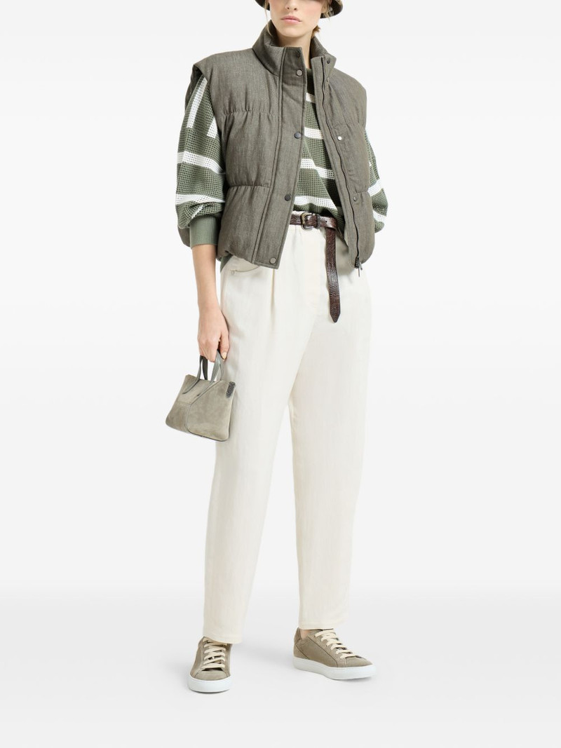 Brunello Cucinelli striped sweater outlook