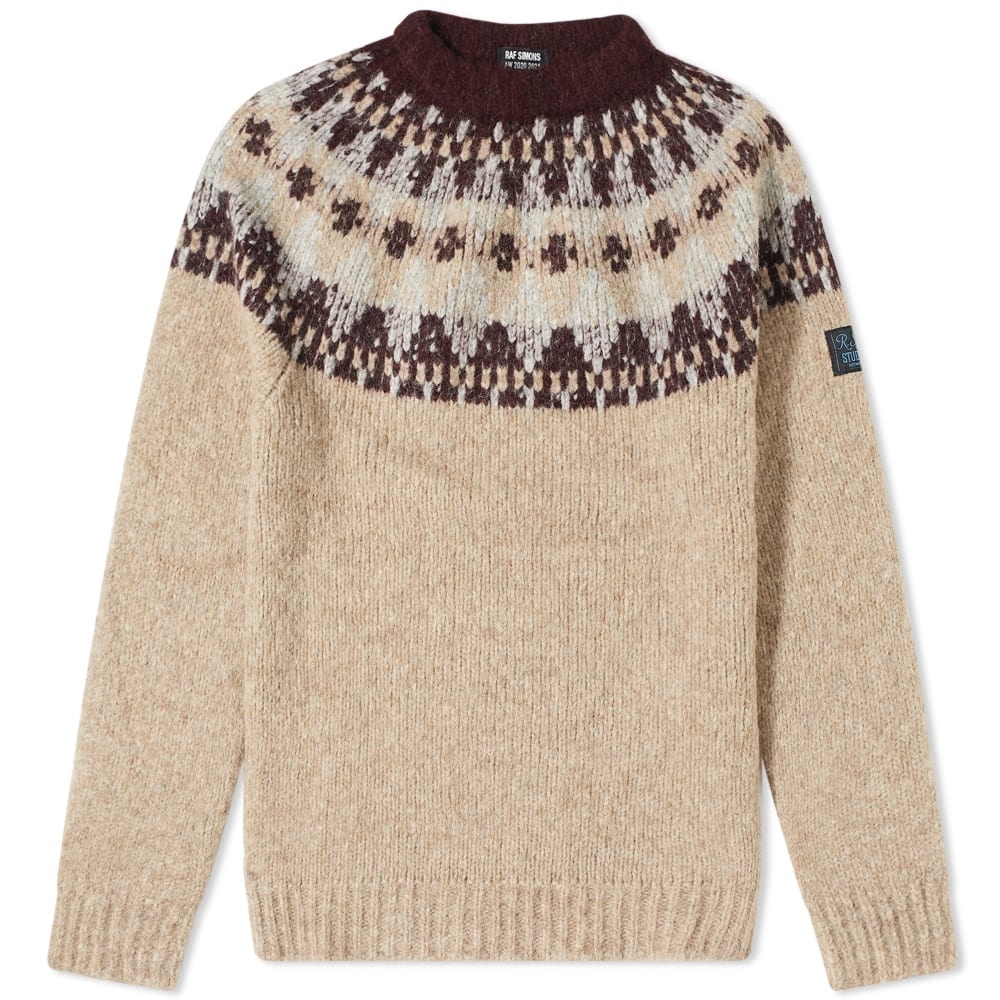 Raf Simons Fairisle Crew Knit - 1