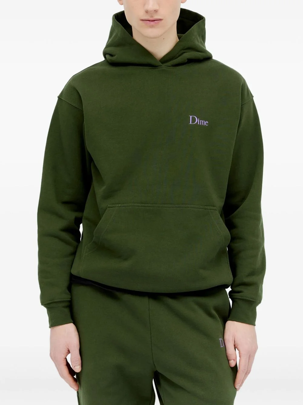 small-logo hoodie - 1