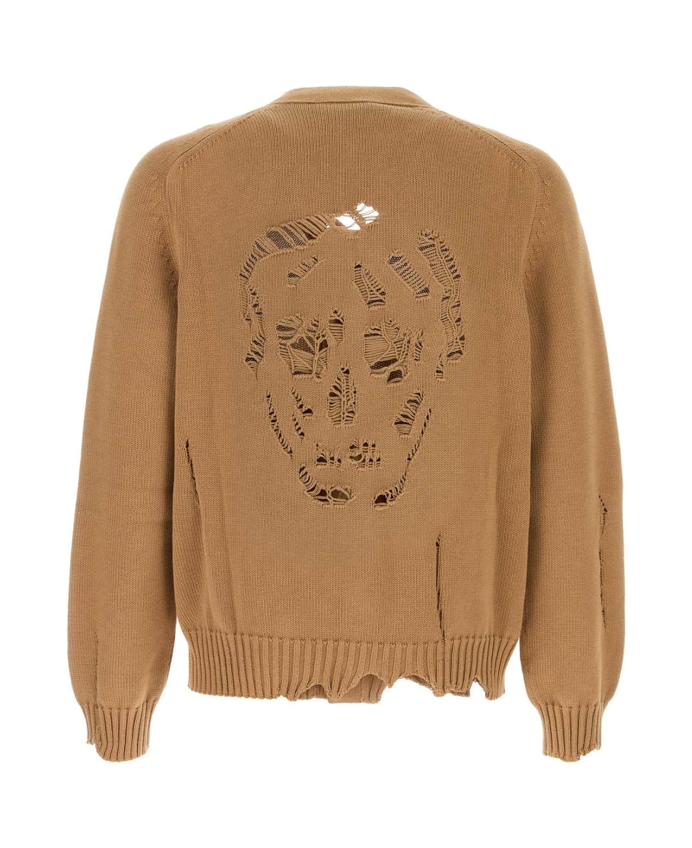 Biscuit Cotton Cardigan - 2