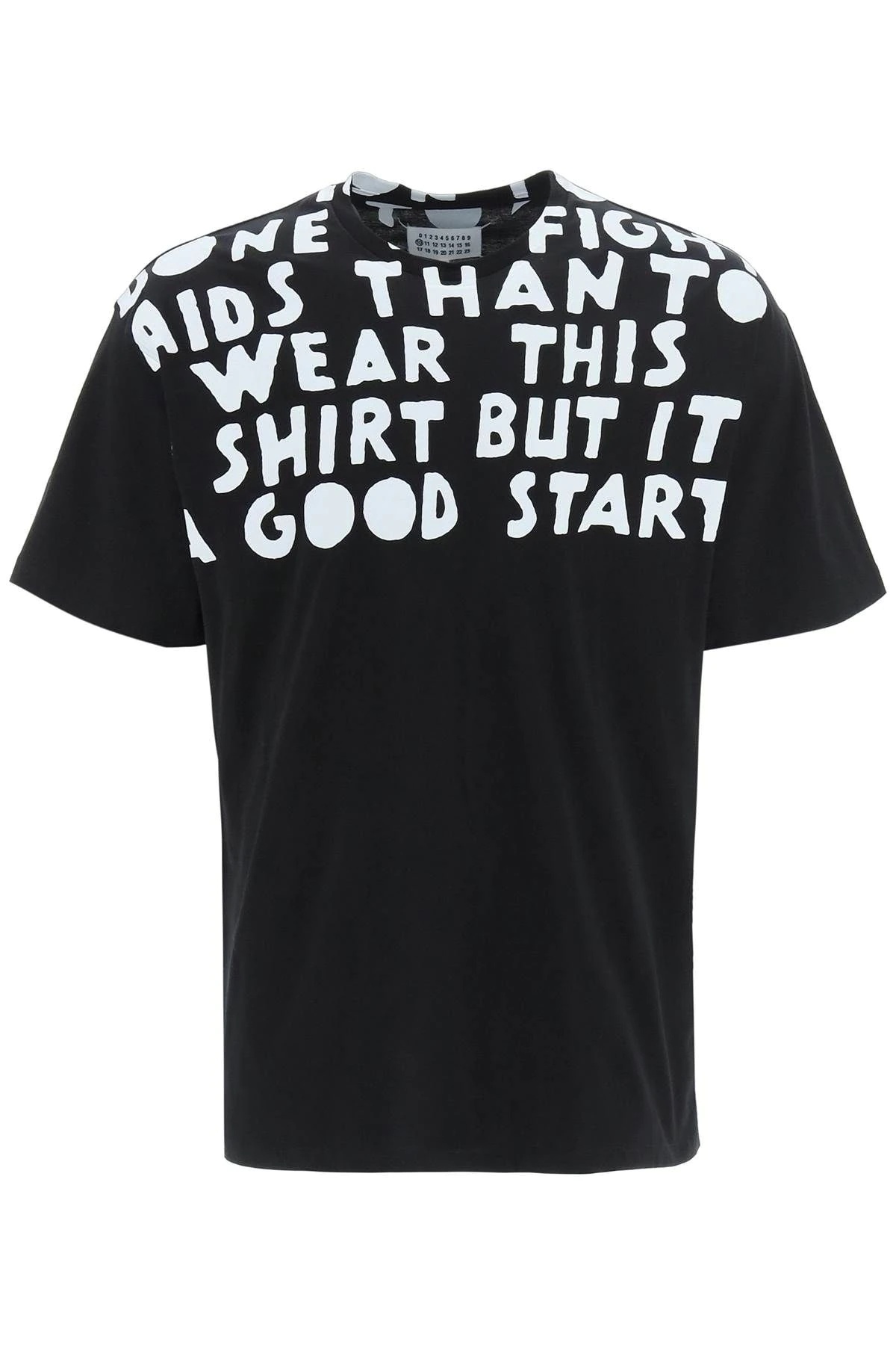 SLOGAN PRINT T-SHIRT - 1