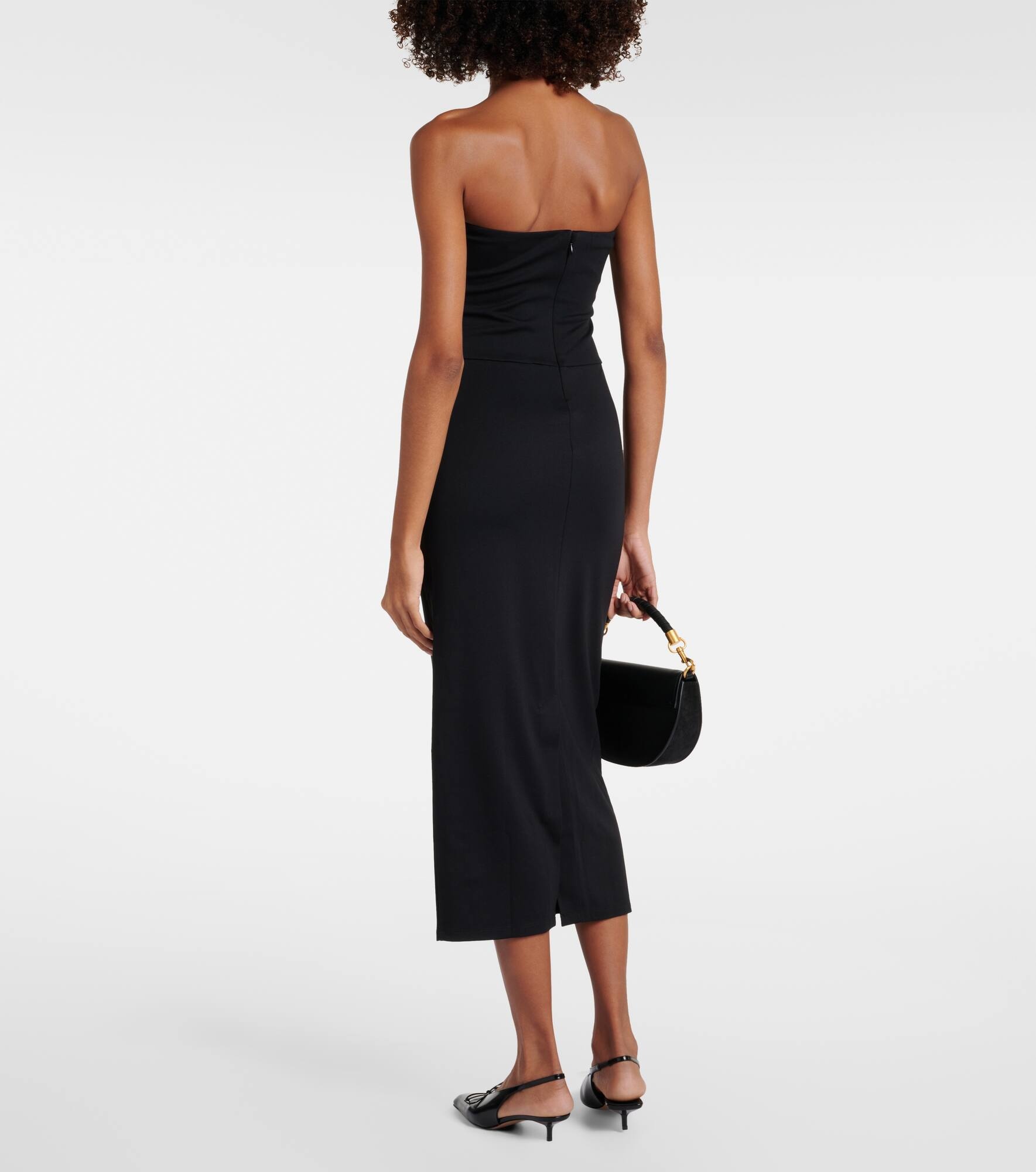 Cortona strapless midi dress - 3