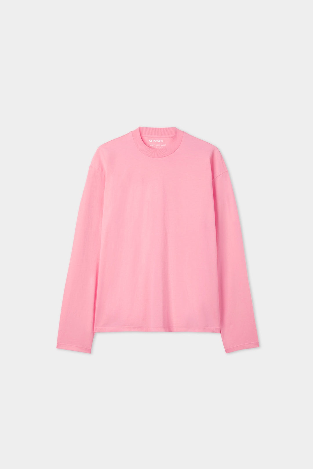 DWYW LONGSLEEVE T-SHIRT / pink - 1