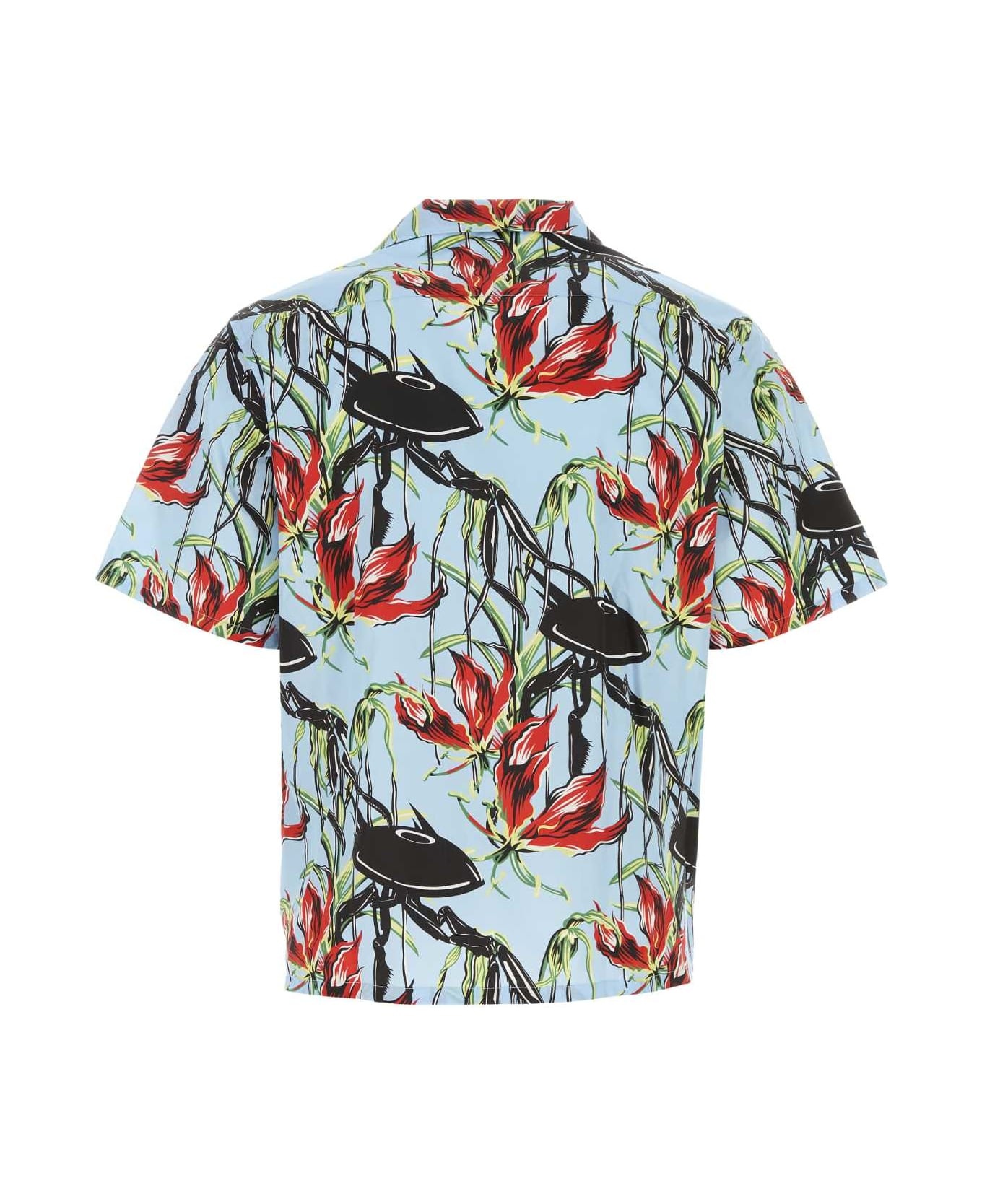 Printed Poplin Shirt - 2