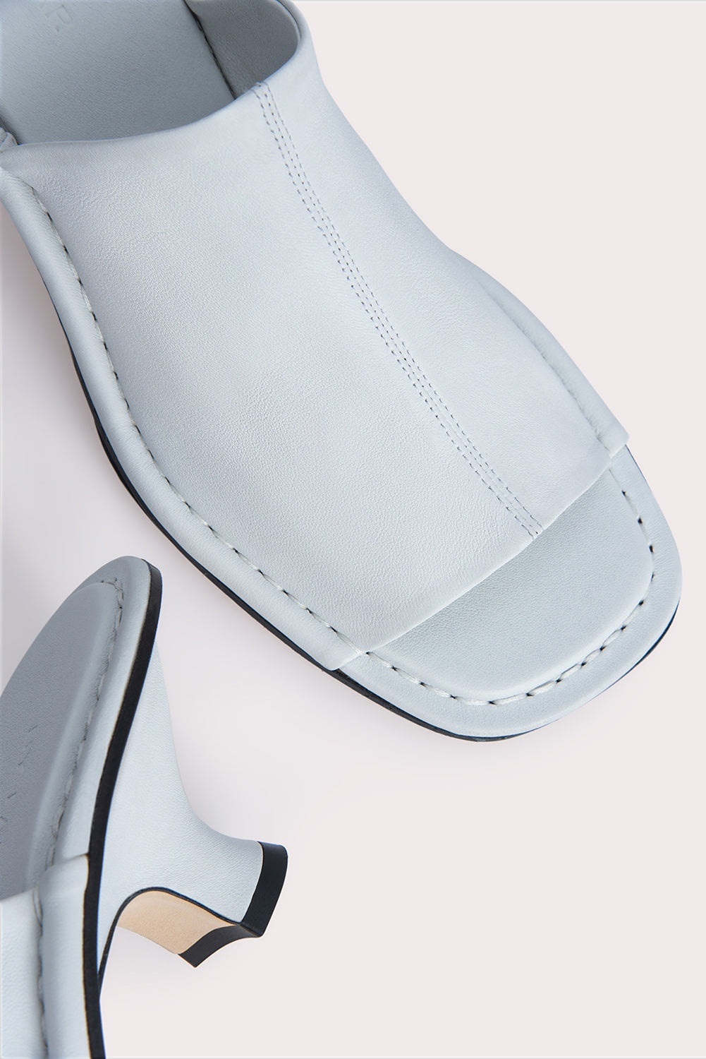 Frankie White Stretch Leather - 4