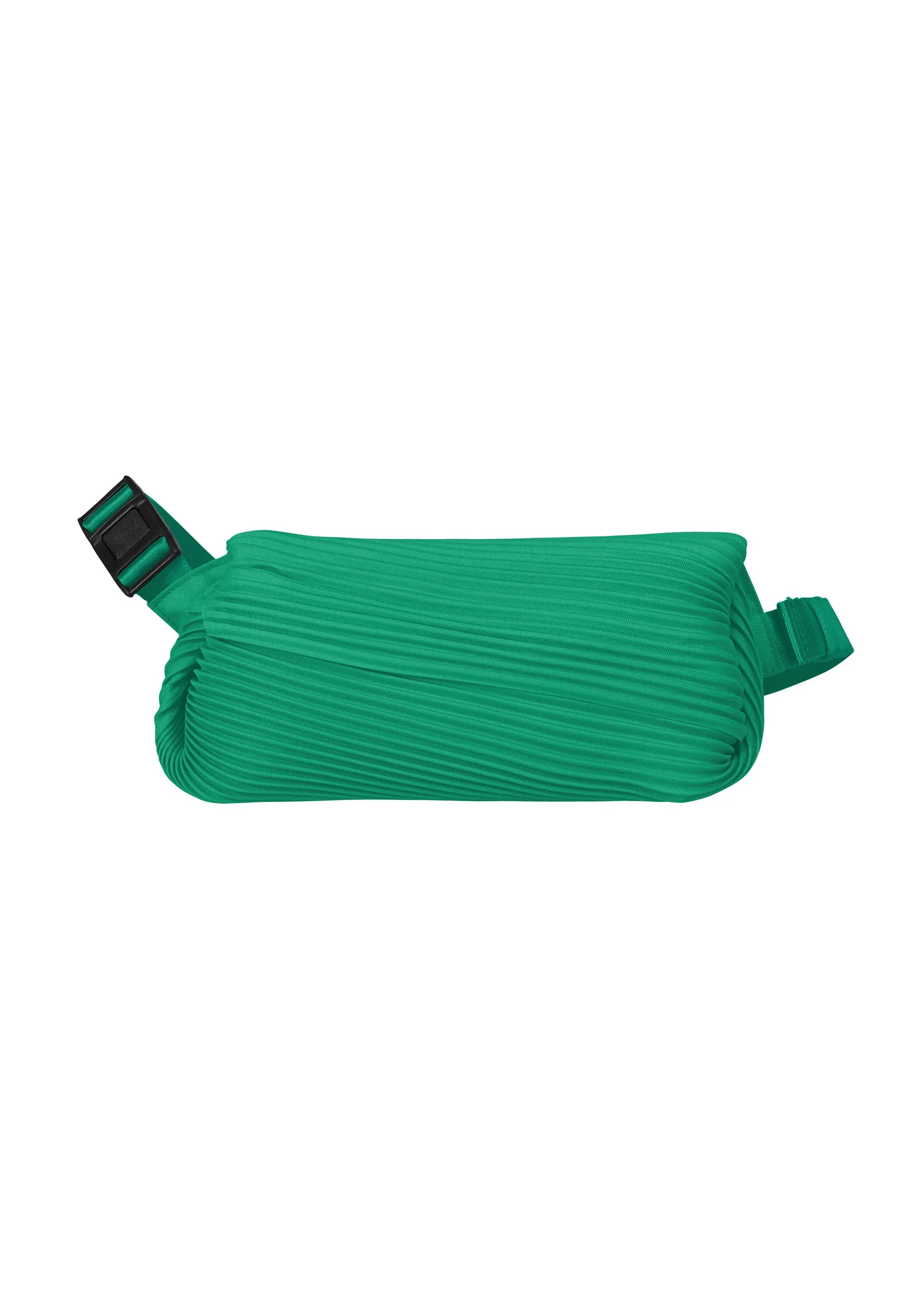 BIAS PLEATS WAIST BAG - 1