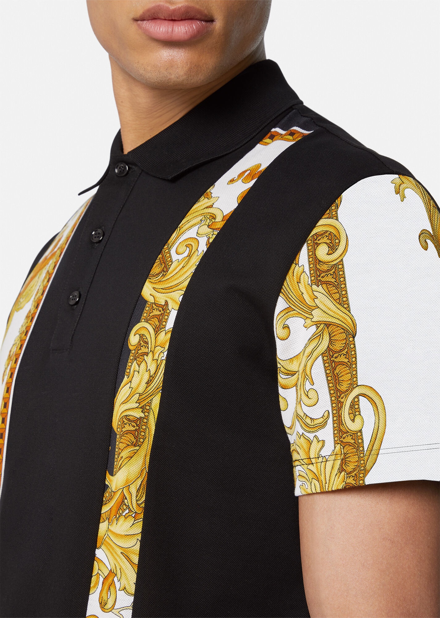 Medusa Renaissance Print Polo Shirt - 5