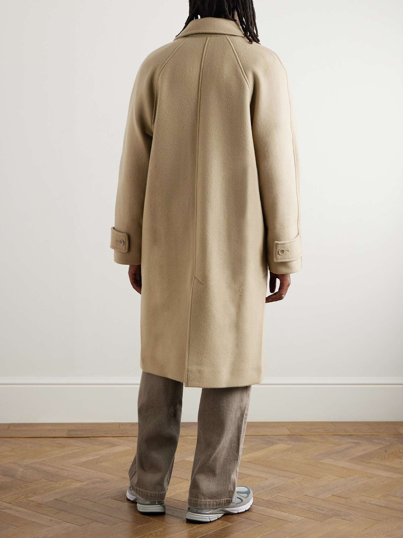 Cyrus Wool-Blend Felt Coat 4