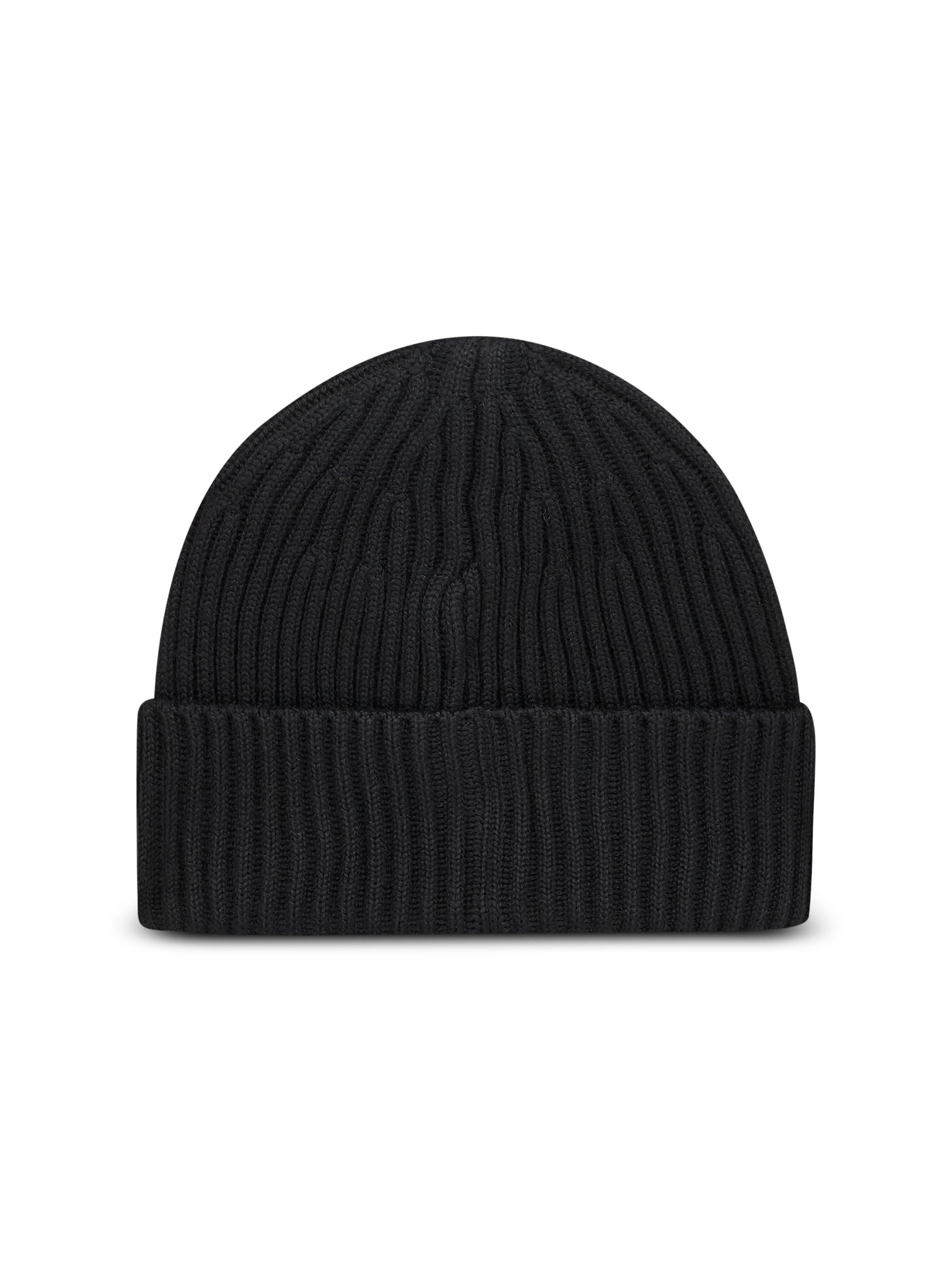 Black RWS ribbed wool beanie - 2