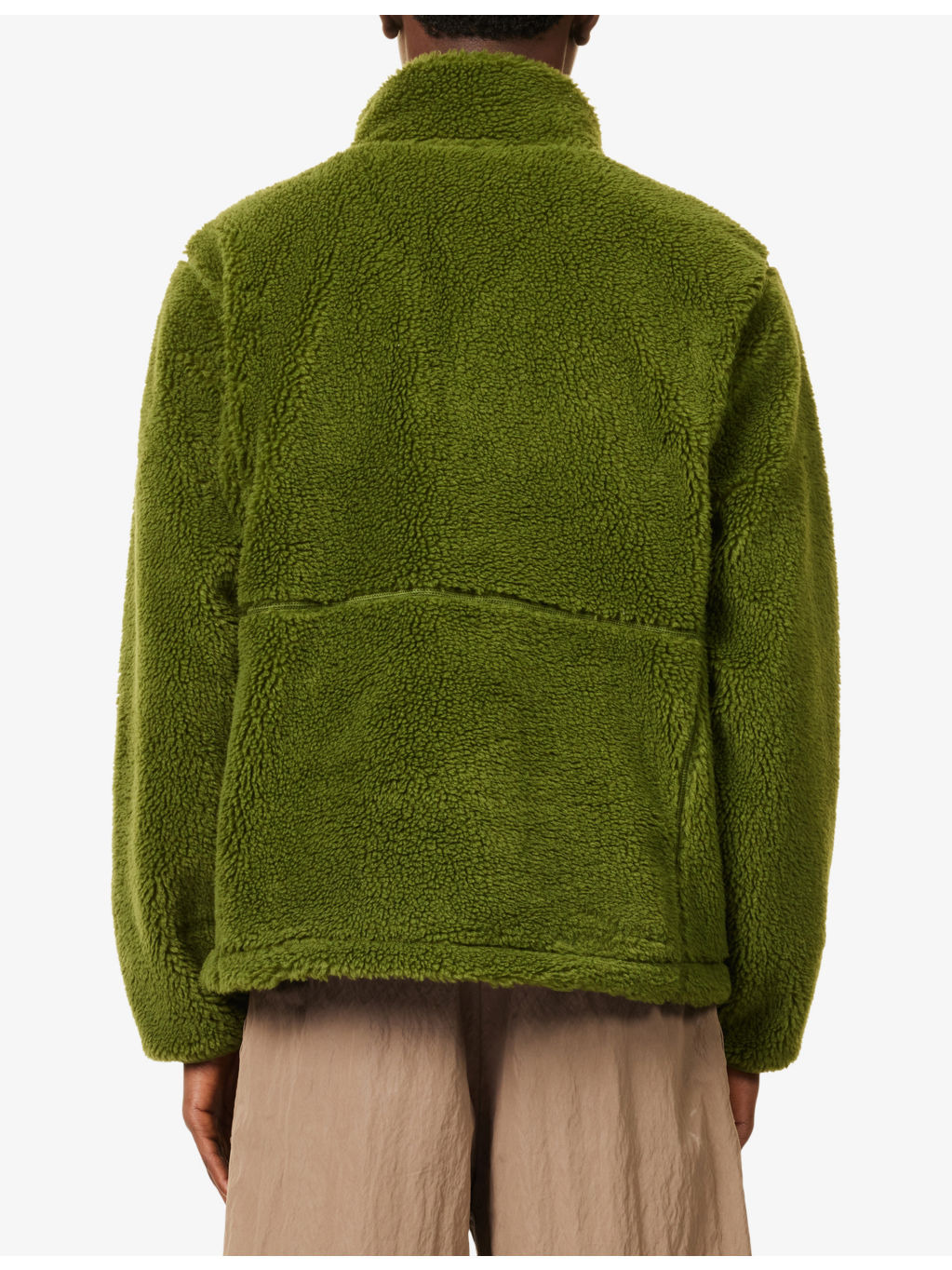 Extreme Pile High-Neck Woven Jacket - 4