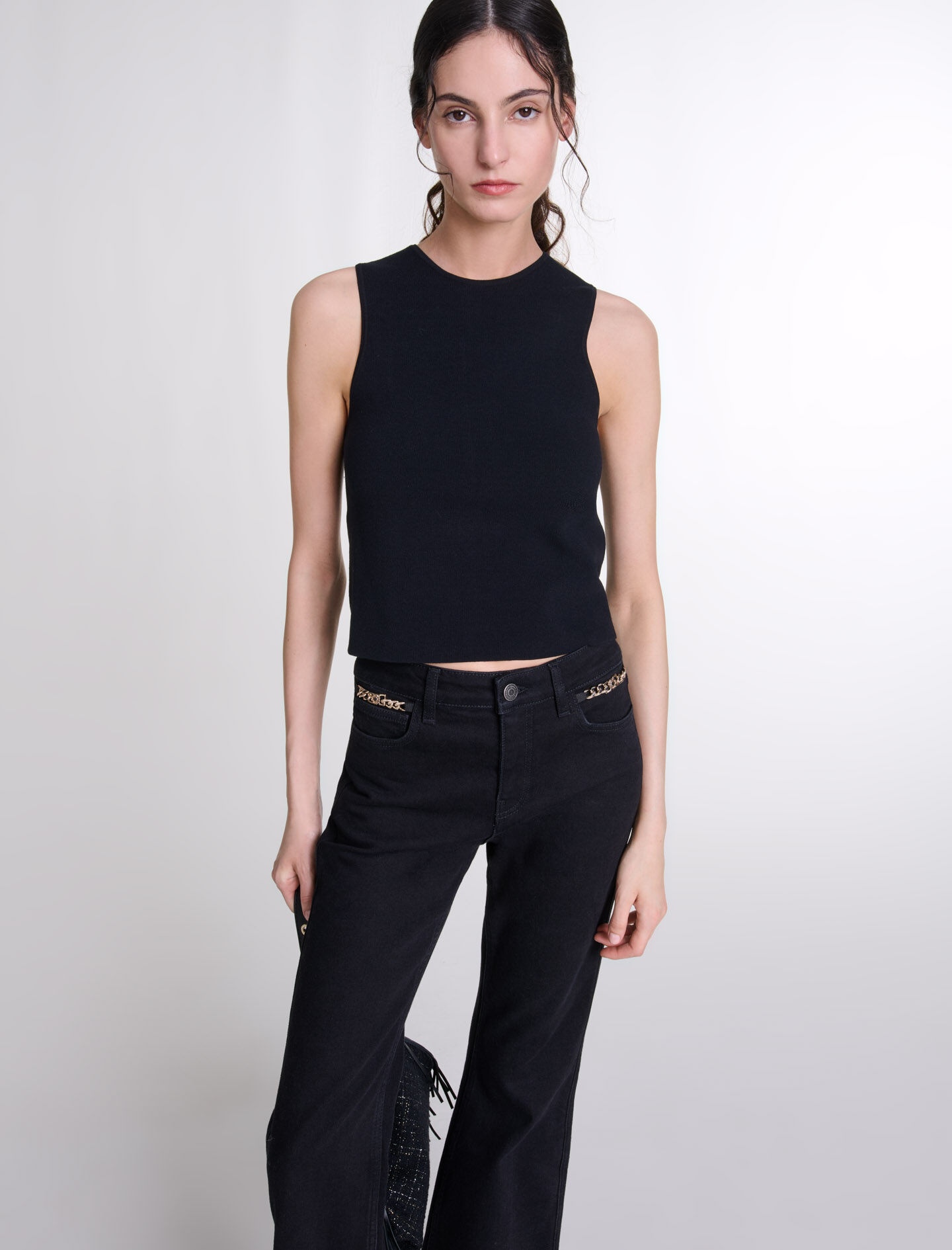 Knit crop top - 5