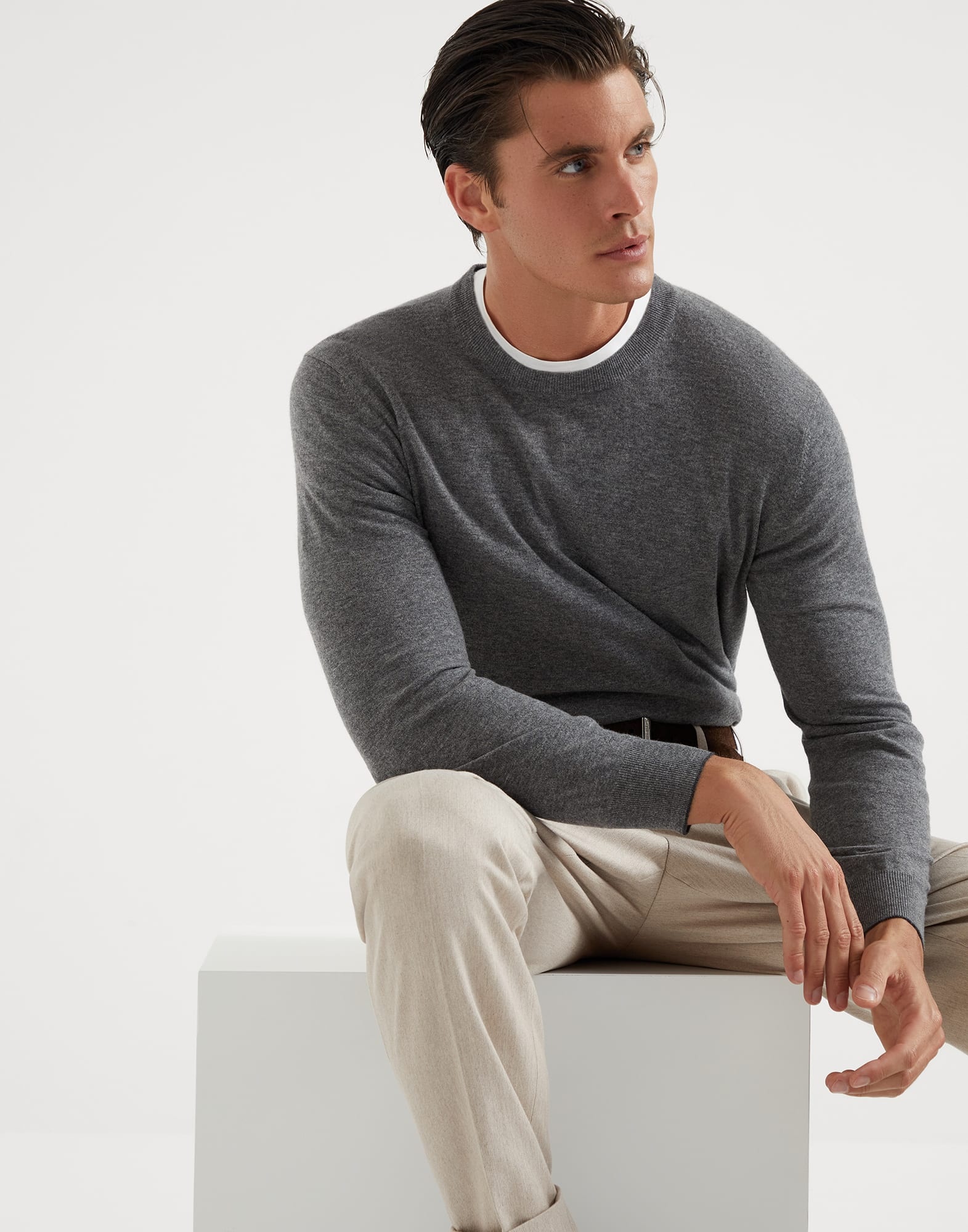 Cashmere Lithe yarn sweater - 4