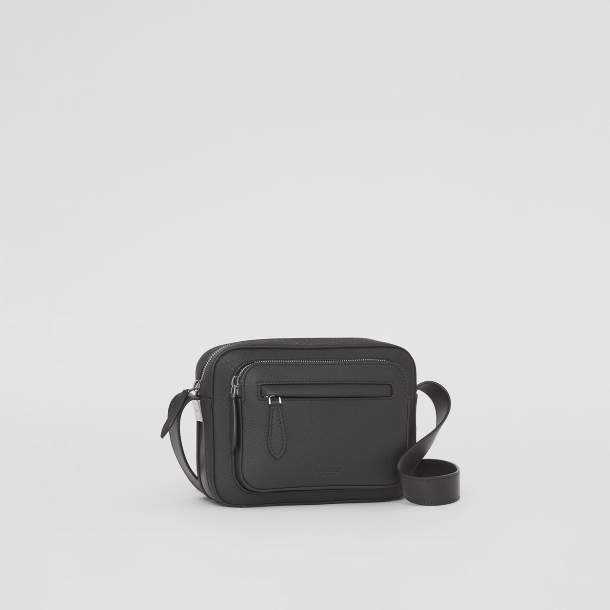 Grainy Leather Crossbody Bag - 8