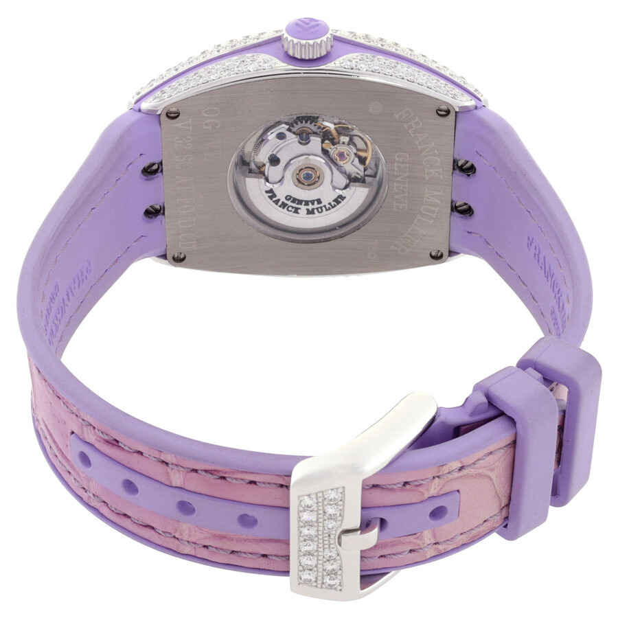 Franck Muller Lady Vanguard Automatic Diamond Ladies Watch V 32 SC AT FO D CD OG VL WG - 3