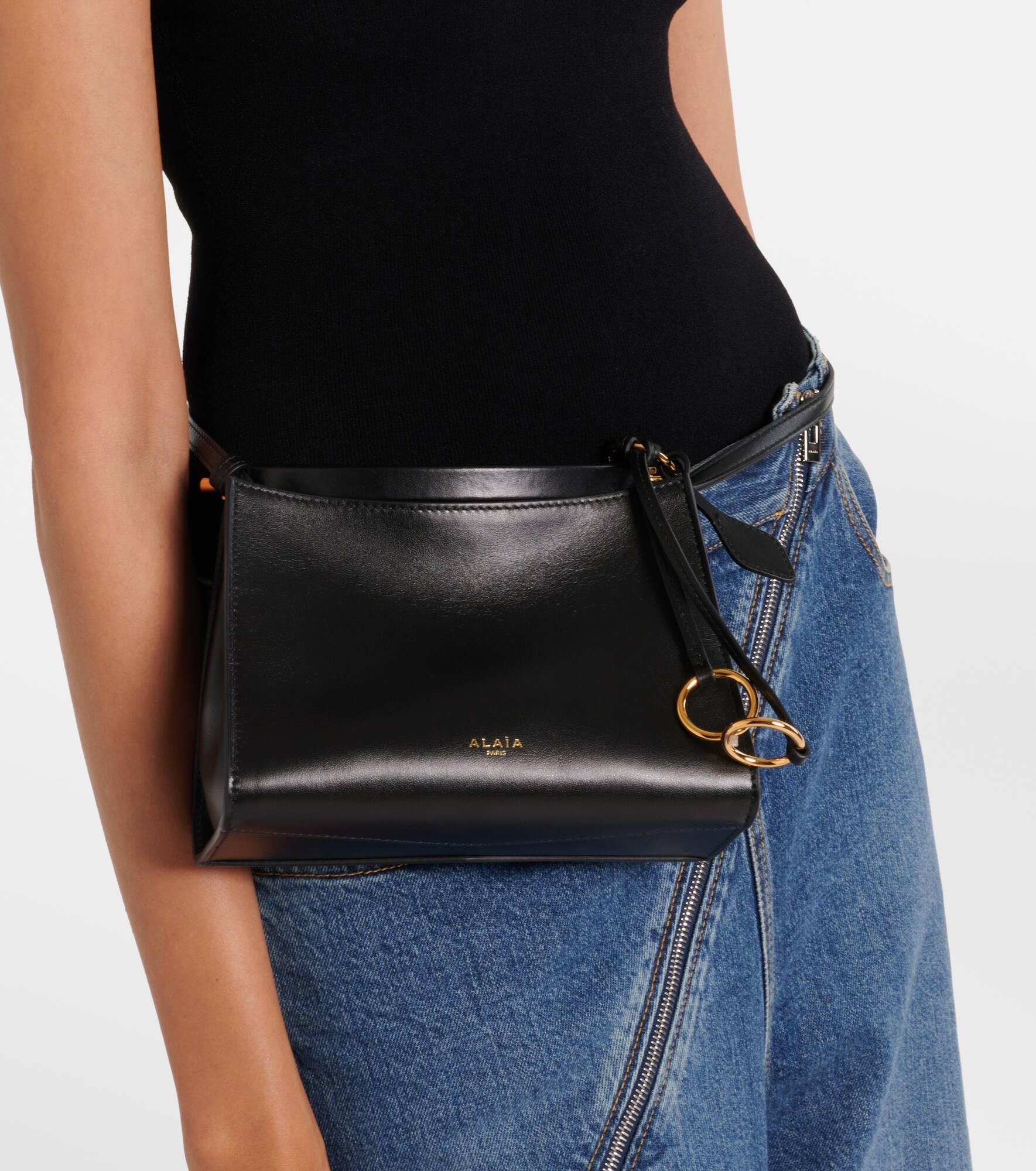 Le Click Small leather shoulder bag - 6