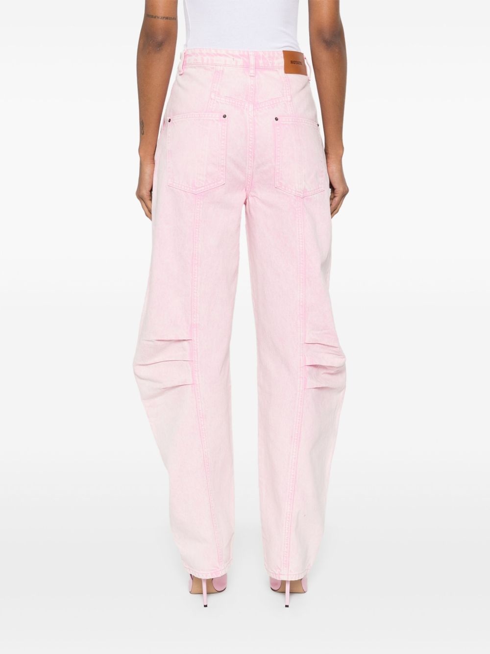 organic-cotton cargo jeans - 4