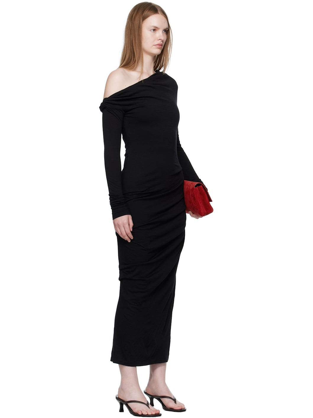 Black Elemental Manahou Maxi Dress - 2