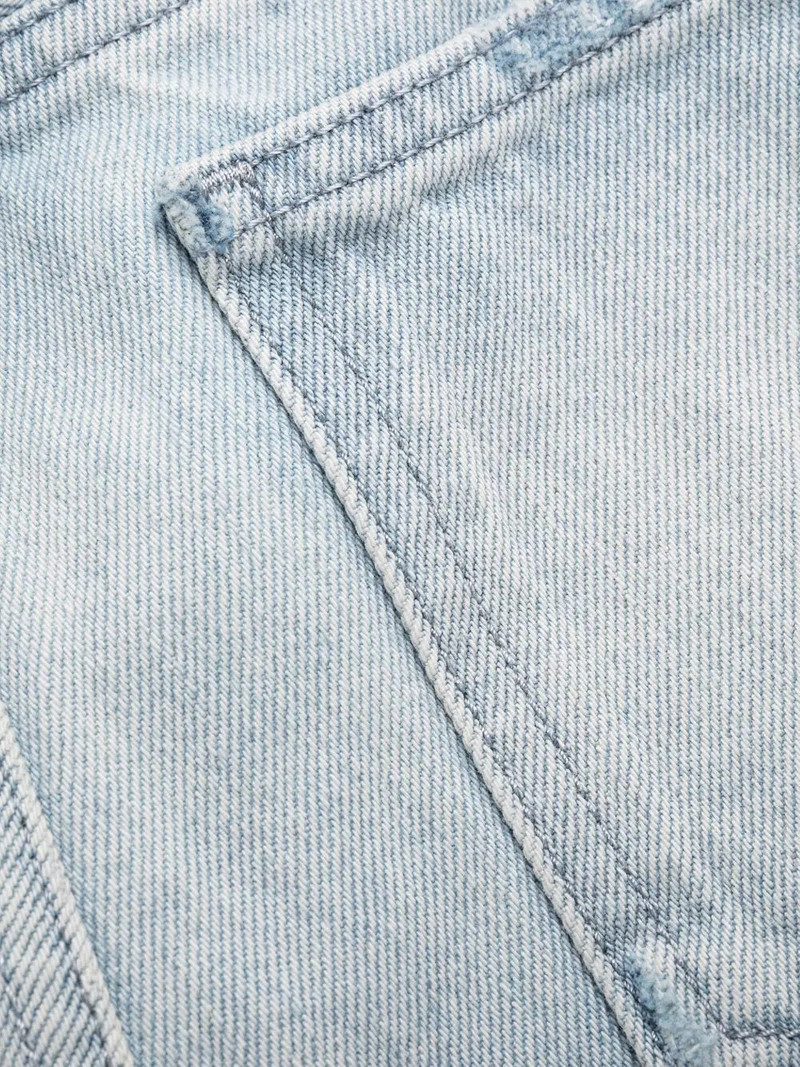 high-rise distressed straight-leg jeans 7