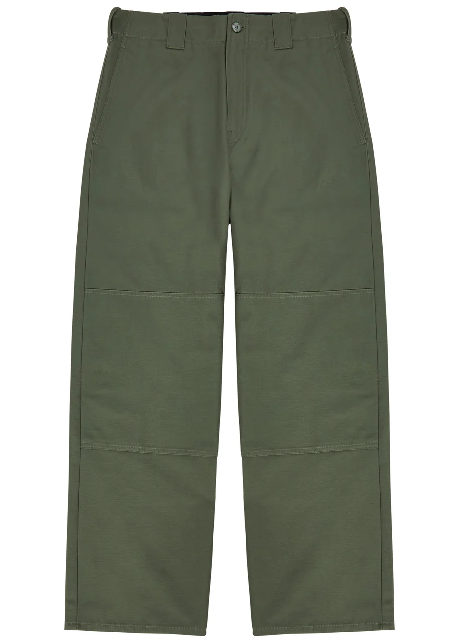 Kenzo Double-knee Cotton-twill Chinos - 1