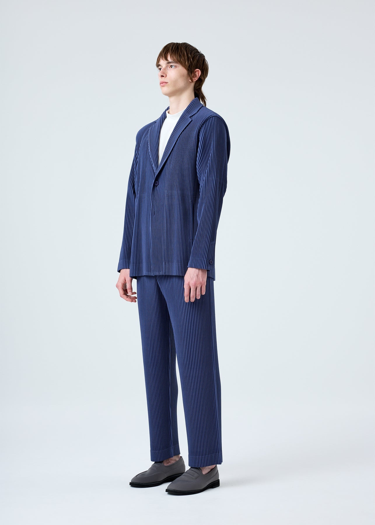 TAILORED PLEATS 2 JACKET - 5